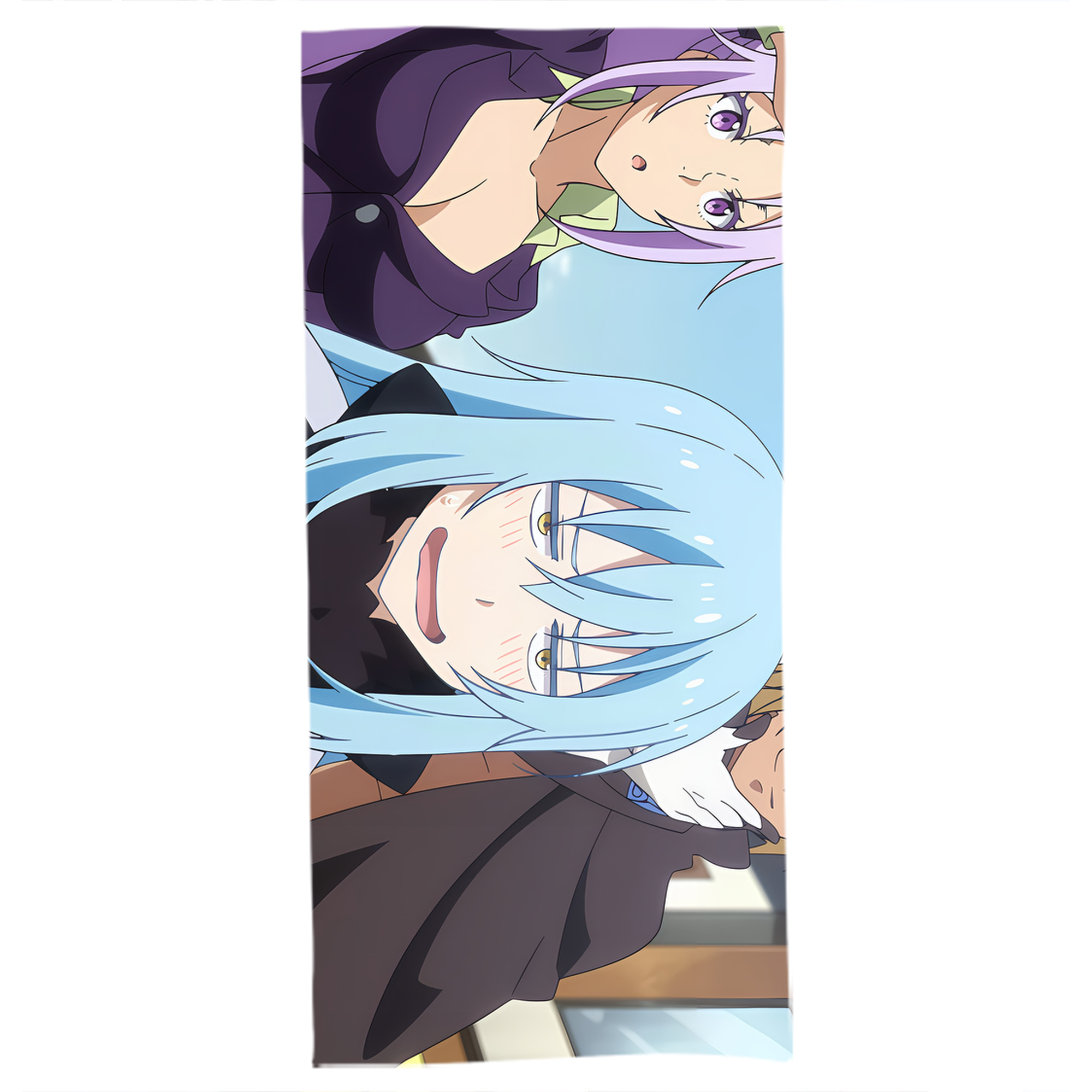 （画像用） 転スラ Regarding Reincarnated to Slime 大判バスタオル 70×140cm 吸水速乾 柔らかい肌触り