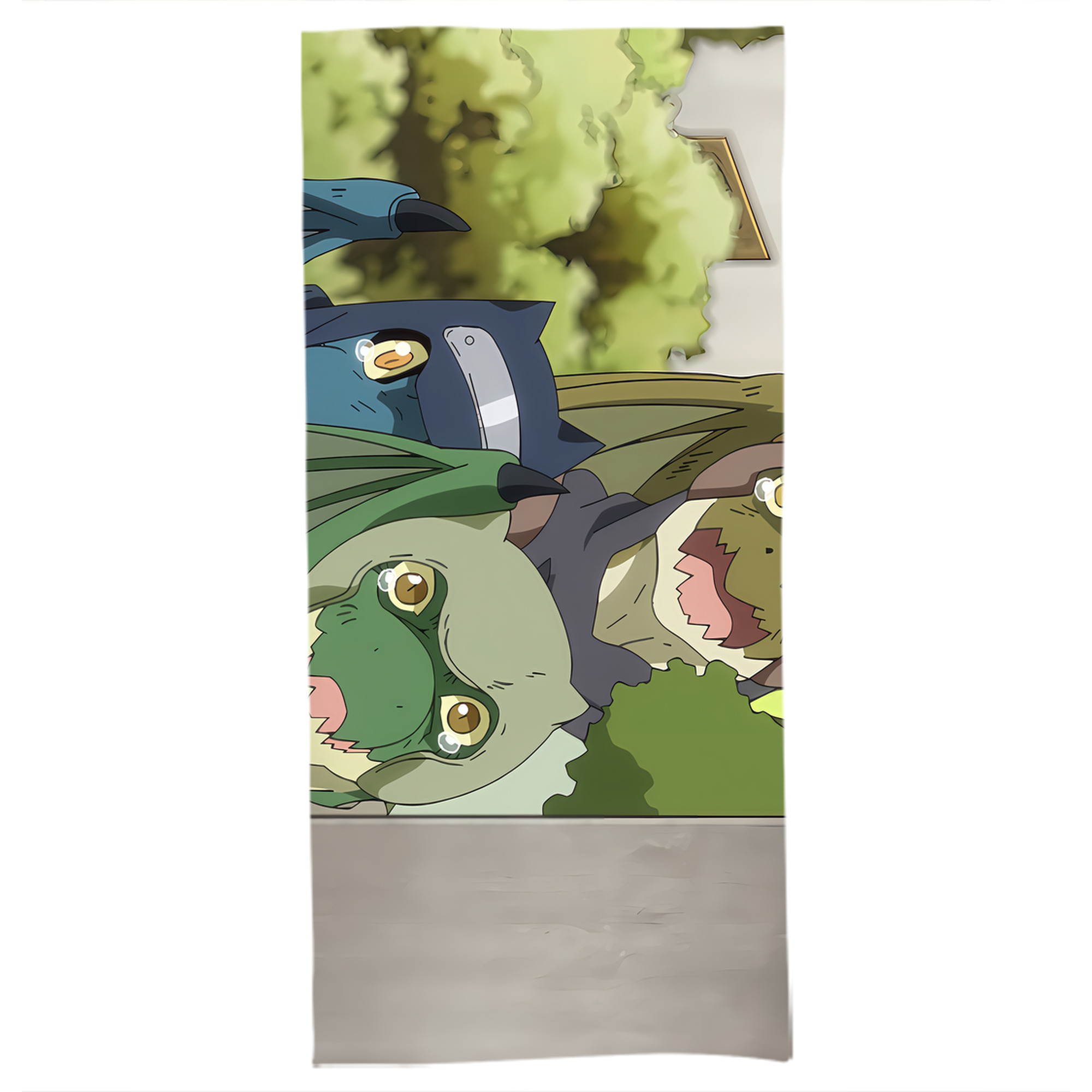 （画像用） 転スラ Regarding Reincarnated to Slime 大判バスタオル 70×140cm 吸水速乾 柔らかい肌触り