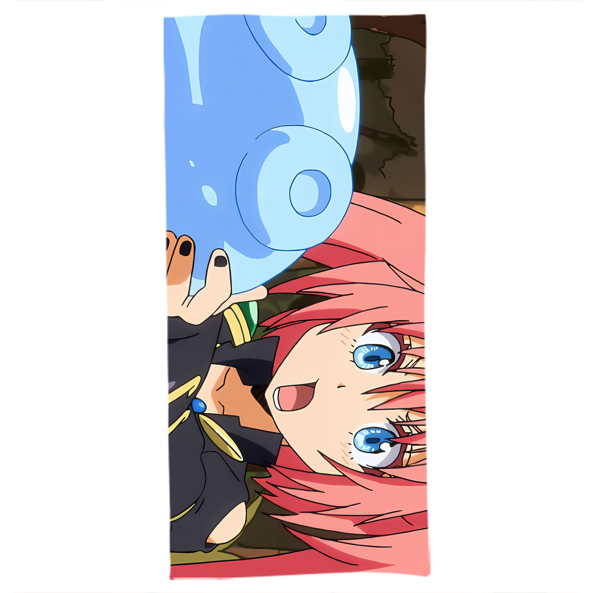 （画像用） 転スラ Regarding Reincarnated to Slime 大判バスタオル 70×140cm 吸水速乾 柔らかい肌触り
