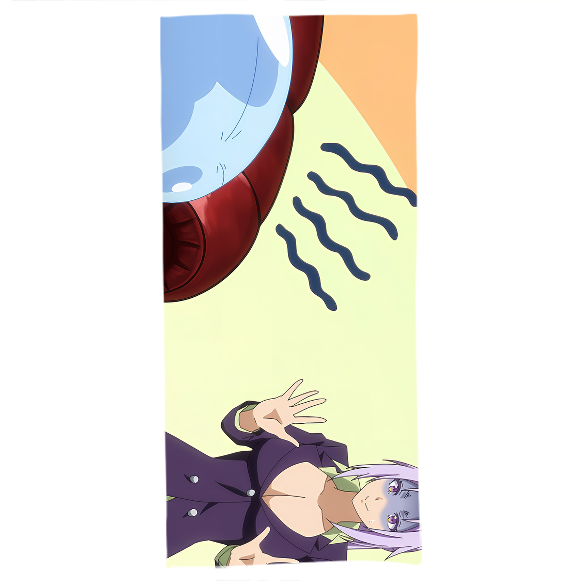 （画像用） 転スラ Regarding Reincarnated to Slime 大判バスタオル 70×140cm 吸水速乾 柔らかい肌触り