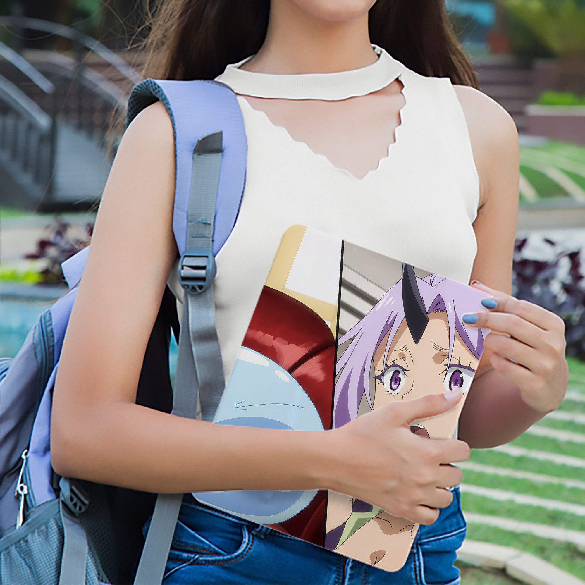 転スラ Regarding Reincarnated to Slime IPad ケース ブック型 PUレザー TPU 耐衝撃 軽量 薄型 ペン収納なし 全面保護 IPad 各モデル対応