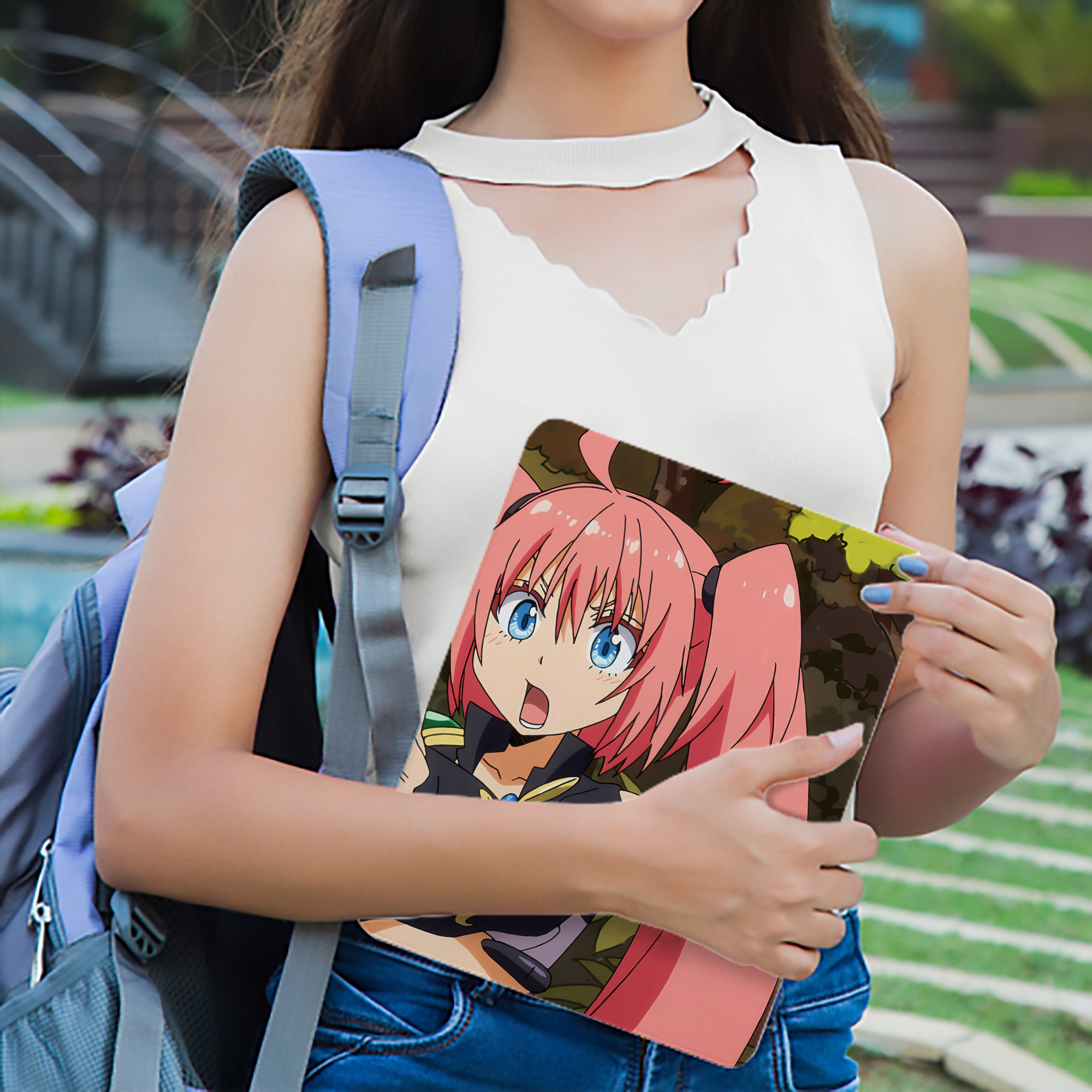 転スラ Regarding Reincarnated to Slime IPad ケース ブック型 PUレザー TPU 耐衝撃 軽量 薄型 ペン収納なし 全面保護 IPad 各モデル対応