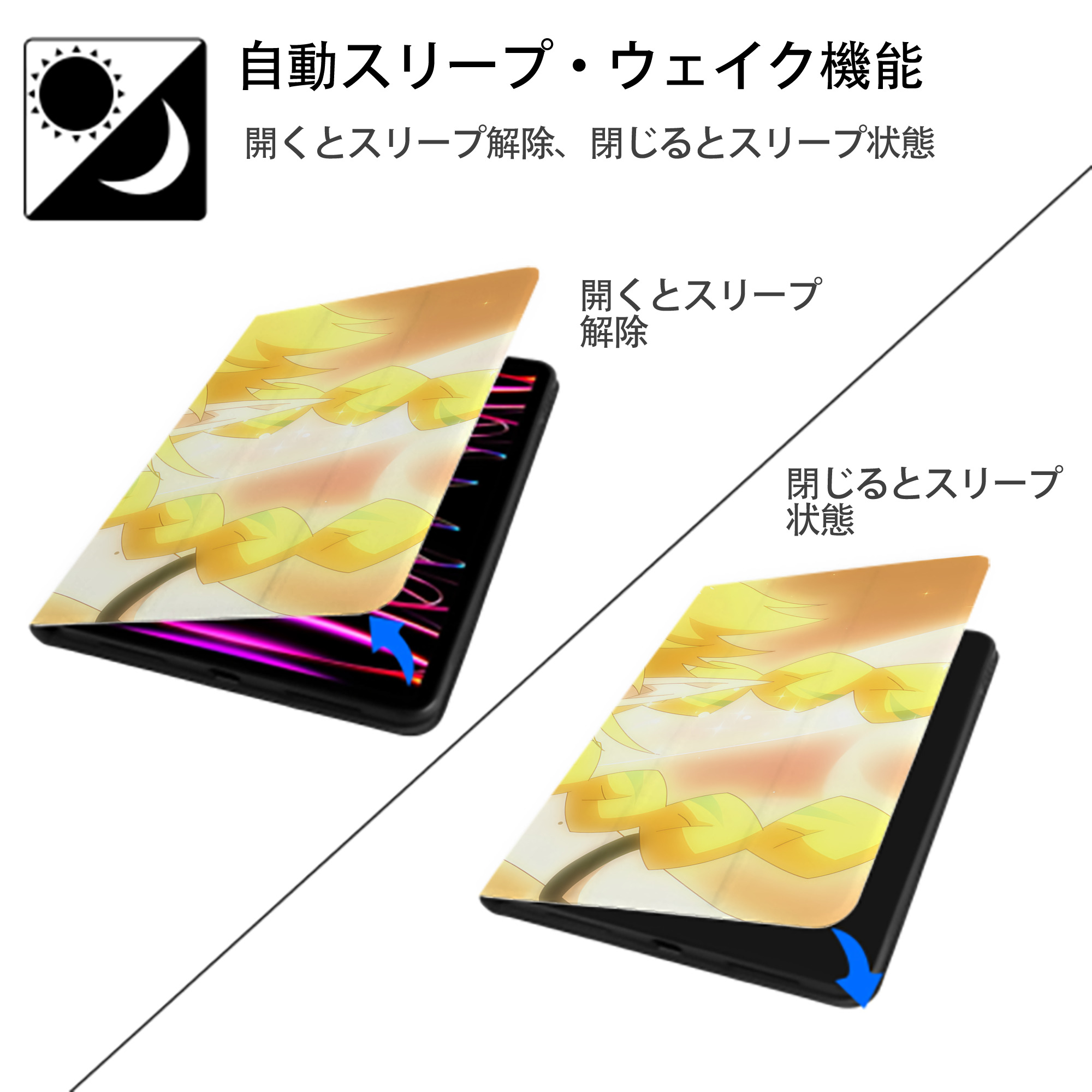 転スラ Regarding Reincarnated to Slime IPad ケース ブック型 PUレザー TPU 耐衝撃 軽量 薄型 ペン収納なし 全面保護 IPad 各モデル対応