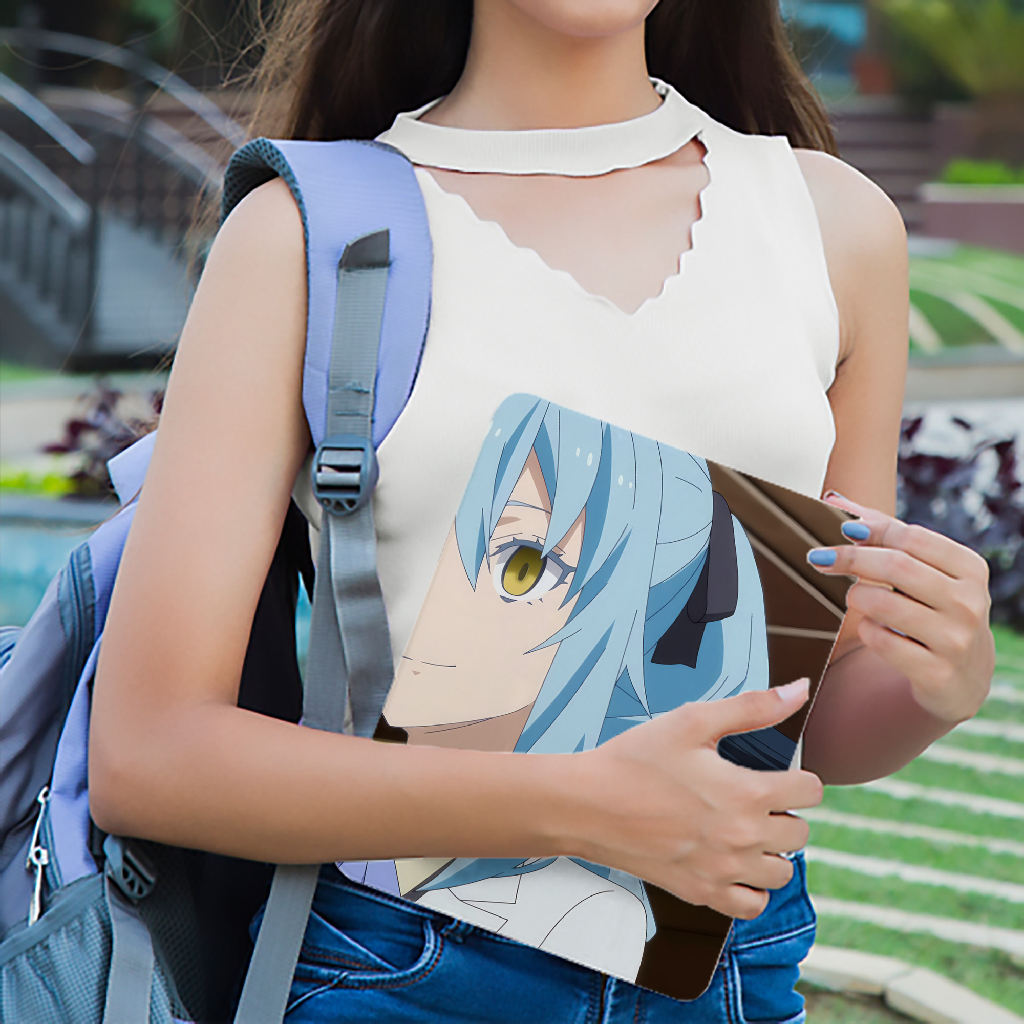 転スラ Regarding Reincarnated to Slime IPad ケース ブック型 PUレザー TPU 耐衝撃 軽量 薄型 ペン収納なし 全面保護 IPad 各モデル対応