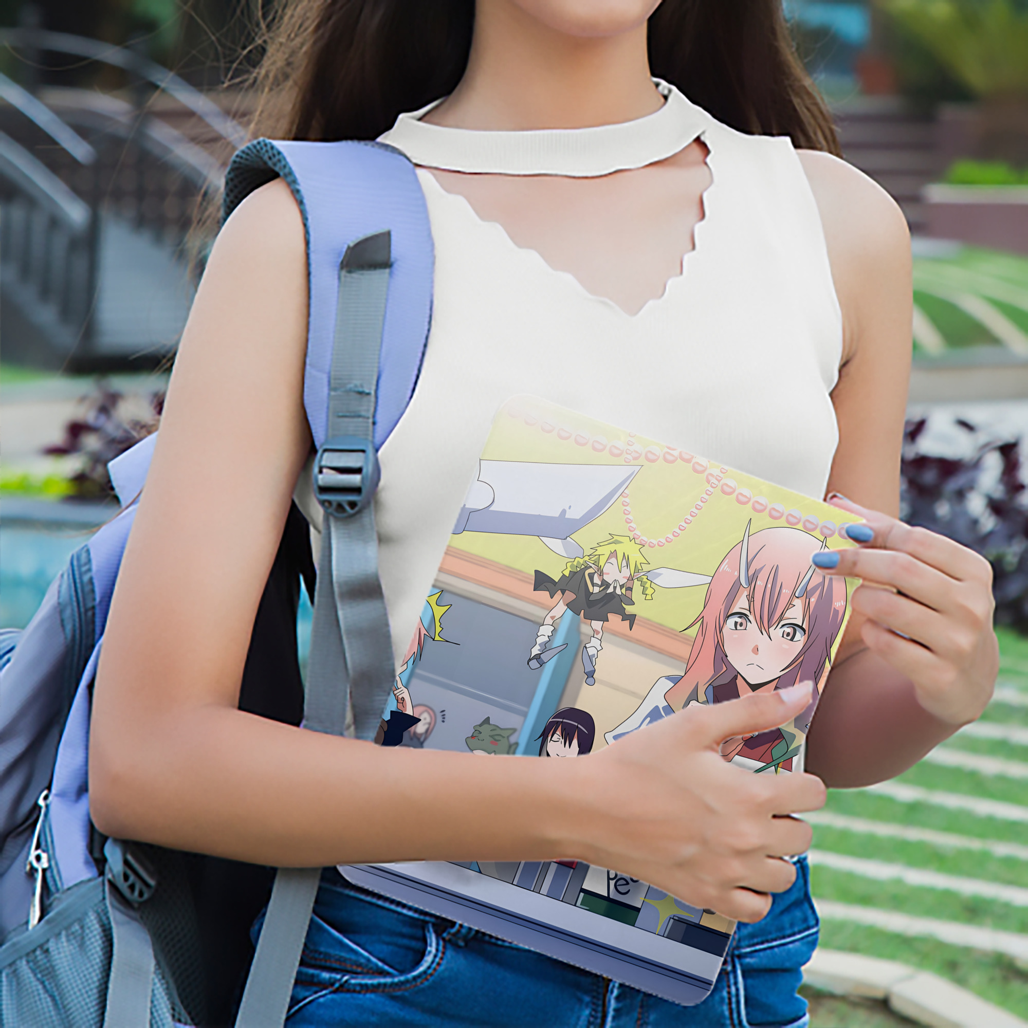 転スラ Regarding Reincarnated to Slime IPadケース ペンホルダー付き ブックスタイルデザイン