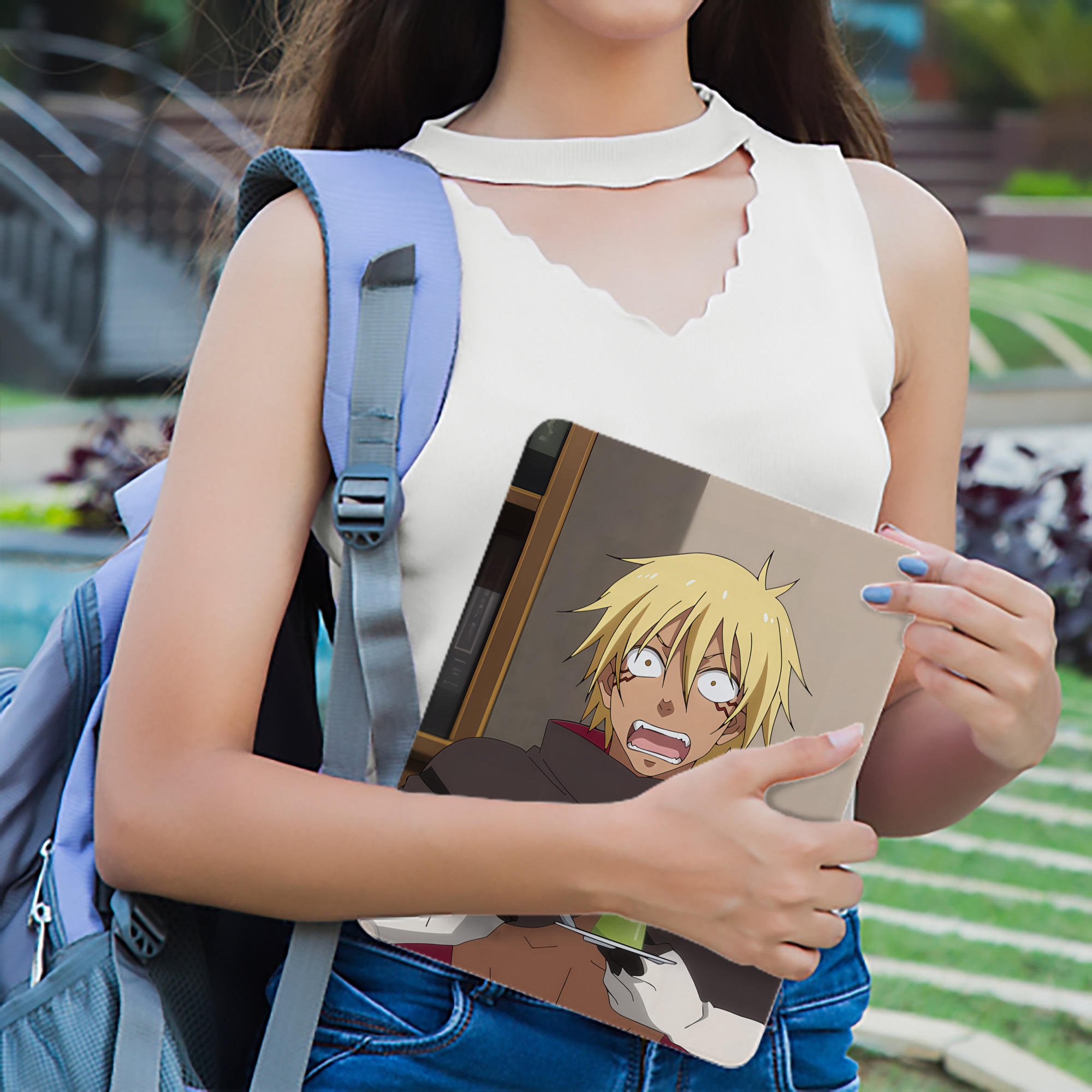 転スラ Regarding Reincarnated to Slime IPadケース ペンホルダー付き ブックスタイルデザイン