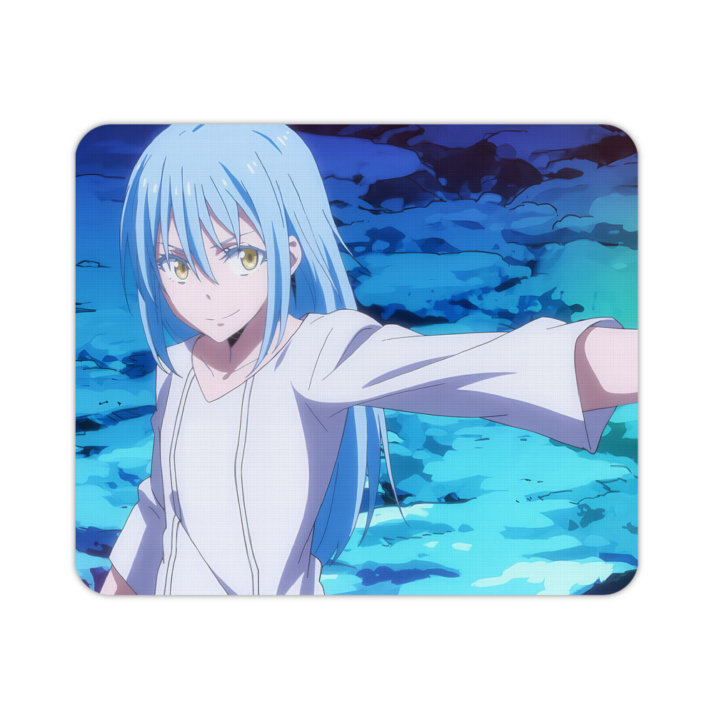 （画像用） 転スラ Regarding Reincarnated to Slime マウスパッド ステッチ加工 ラバー素材 防水 滑り止め 超薄型 ゲーミング/オフィス対応