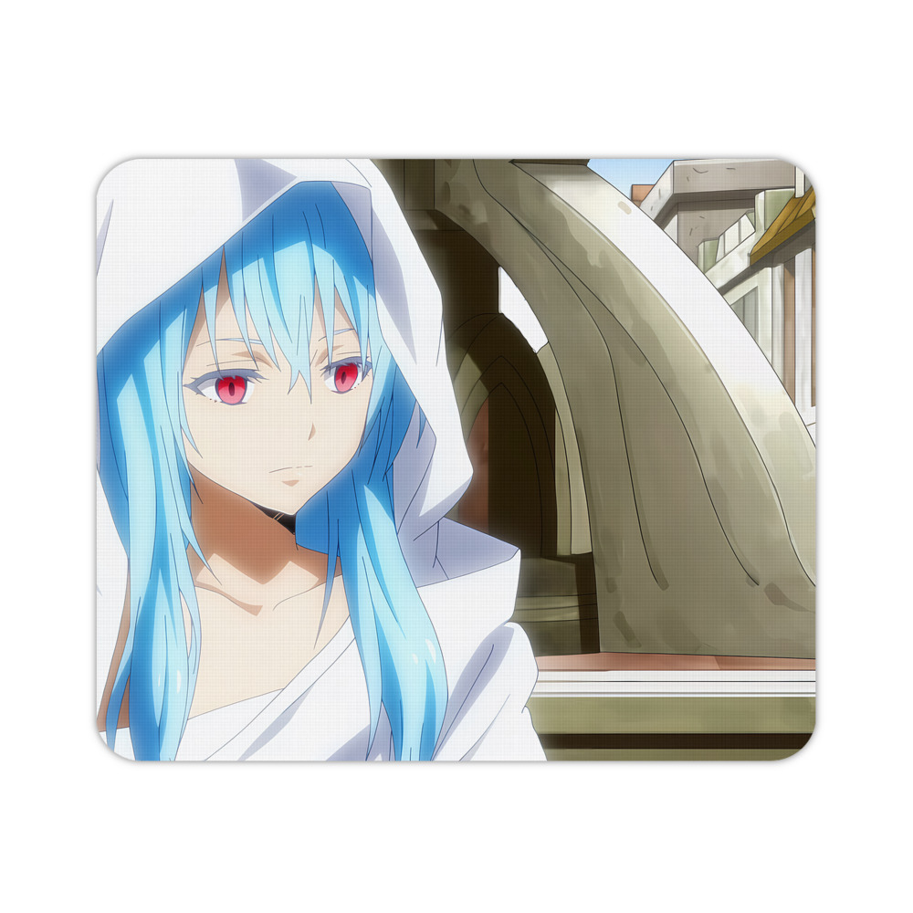 （画像用） 転スラ Regarding Reincarnated to Slime マウスパッド ステッチ加工 ラバー素材 防水 滑り止め 超薄型 ゲーミング/オフィス対応