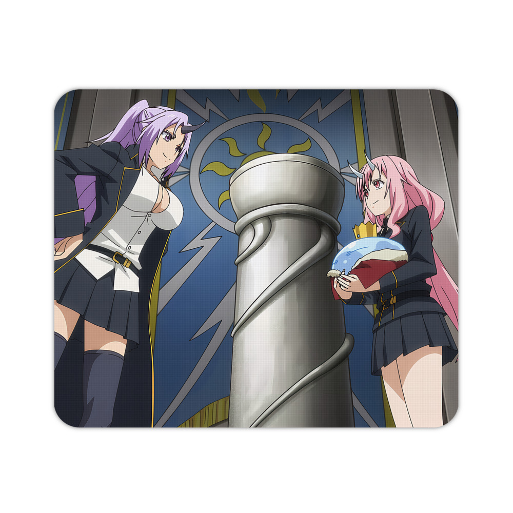 （画像用） 転スラ Regarding Reincarnated to Slime マウスパッド ステッチ加工 ラバー素材 防水 滑り止め 超薄型 ゲーミング/オフィス対応