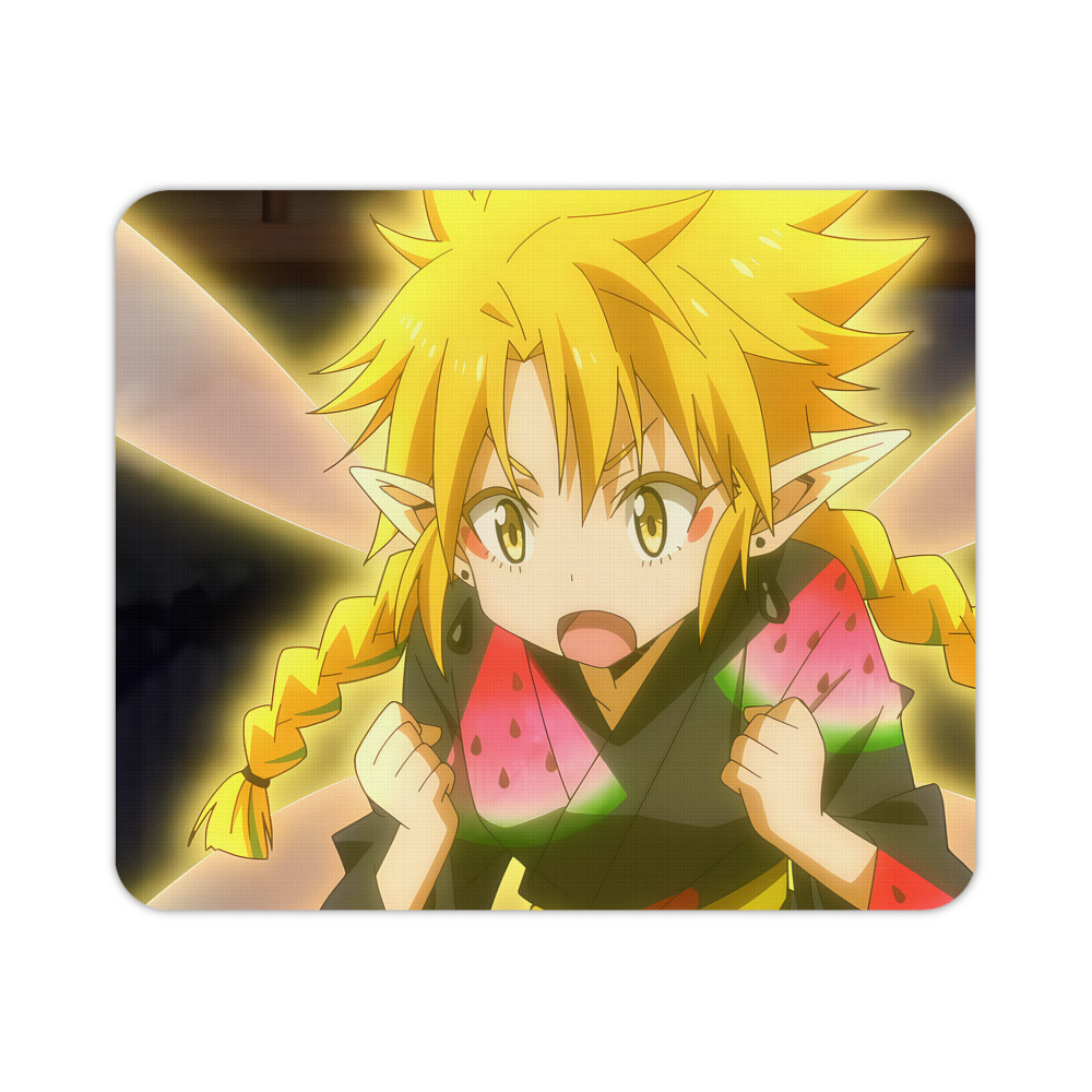 （画像用） 転スラ Regarding Reincarnated to Slime マウスパッド ステッチ加工 ラバー素材 防水 滑り止め 超薄型 ゲーミング/オフィス対応