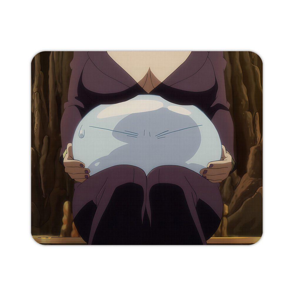 （画像用） 転スラ Regarding Reincarnated to Slime マウスパッド ステッチ加工 ラバー素材 防水 滑り止め 超薄型 ゲーミング/オフィス対応