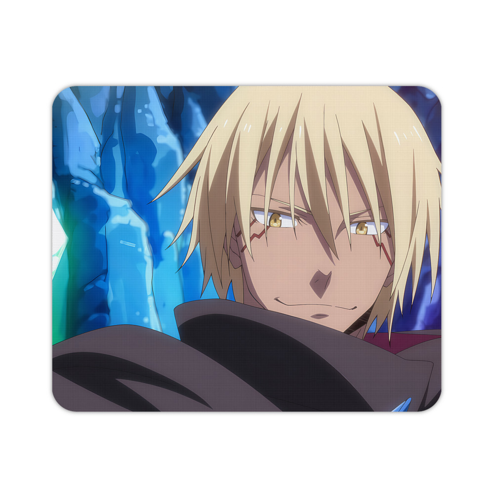（画像用） 転スラ Regarding Reincarnated to Slime マウスパッド ステッチ加工 ラバー素材 防水 滑り止め 超薄型 ゲーミング/オフィス対応