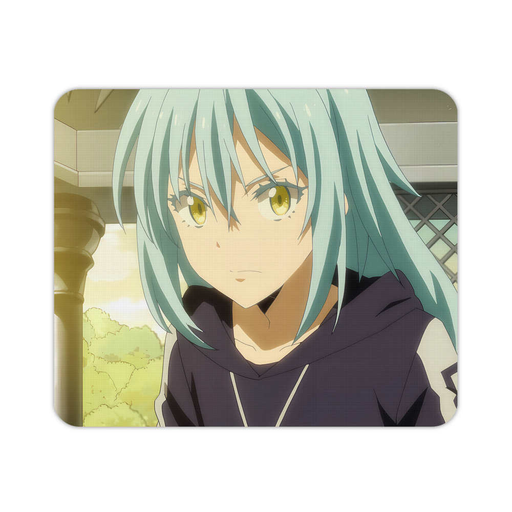 （画像用） 転スラ Regarding Reincarnated to Slime マウスパッド ステッチ加工 ラバー素材 防水 滑り止め 超薄型 ゲーミング/オフィス対応