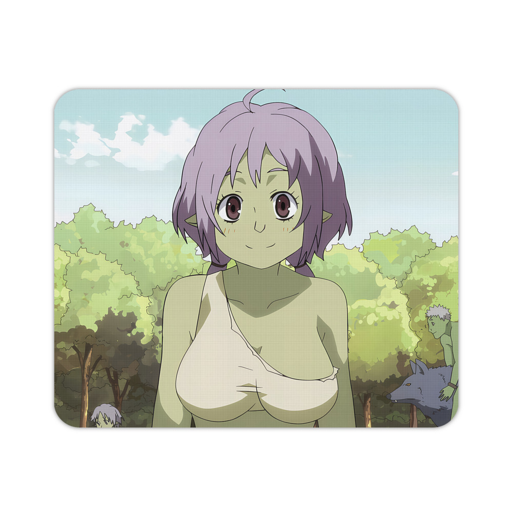 （画像用） 転スラ Regarding Reincarnated to Slime マウスパッド ステッチ加工 ラバー素材 防水 滑り止め 超薄型 ゲーミング/オフィス対応