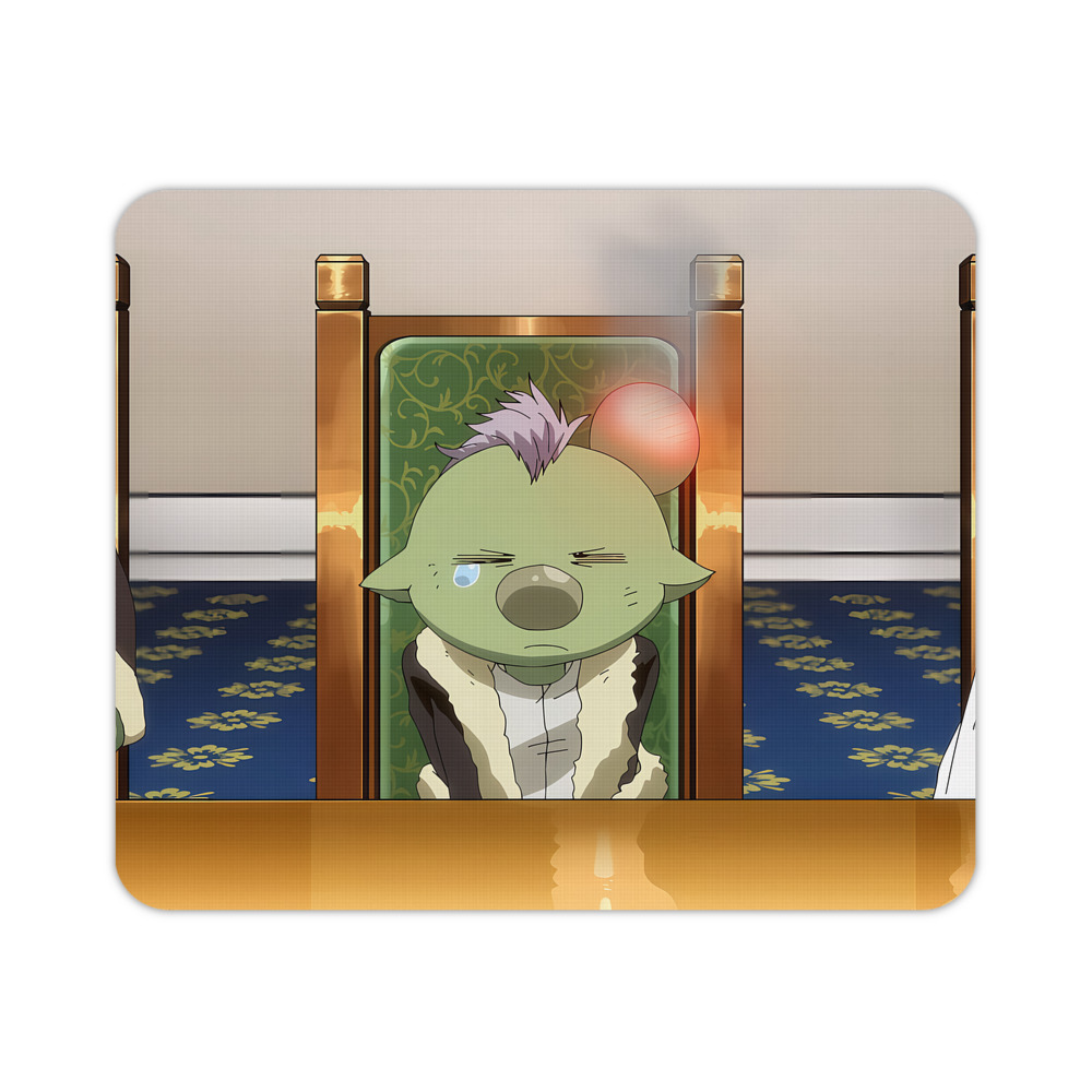 （画像用） 転スラ Regarding Reincarnated to Slime マウスパッド ステッチ加工 ラバー素材 防水 滑り止め 超薄型 ゲーミング/オフィス対応
