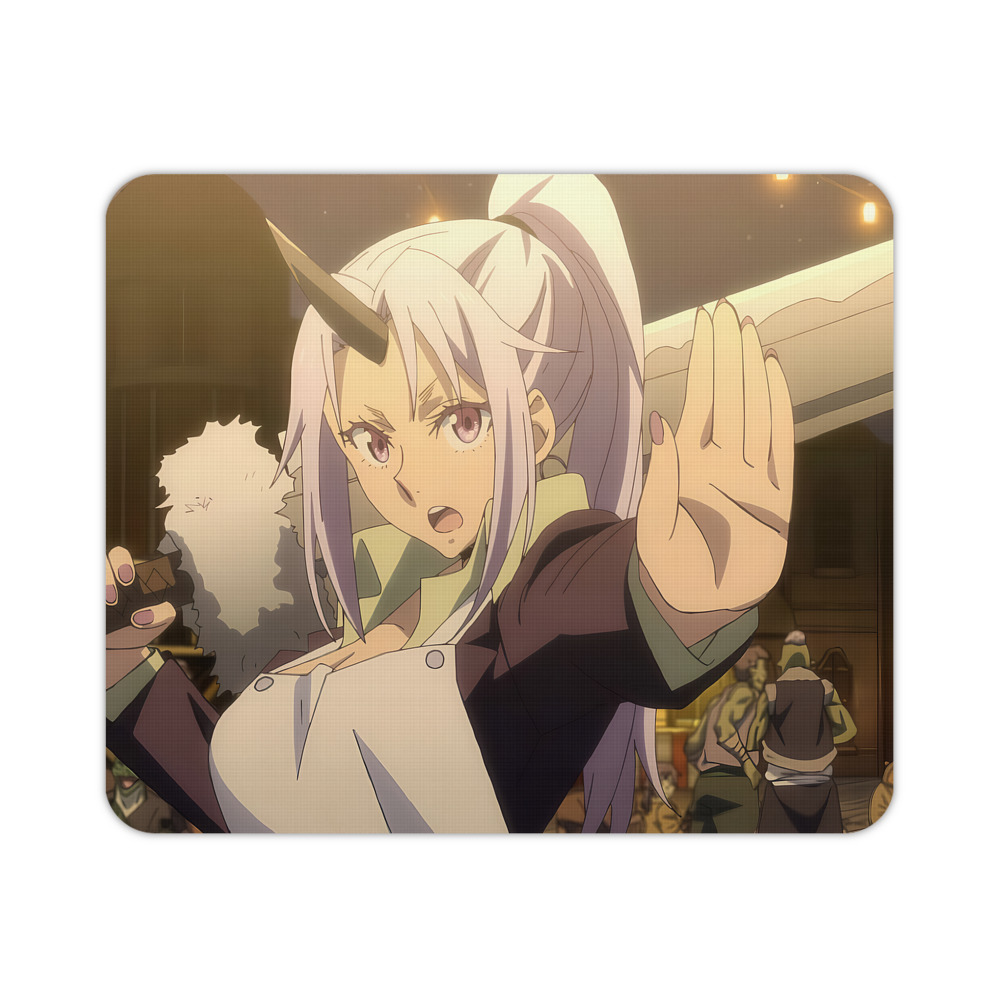 （画像用） 転スラ Regarding Reincarnated to Slime マウスパッド ステッチ加工 ラバー素材 防水 滑り止め 超薄型 ゲーミング/オフィス対応