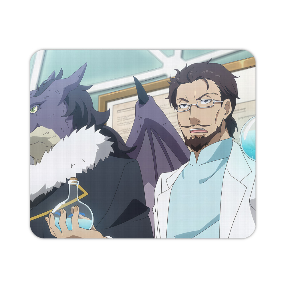 （画像用） 転スラ Regarding Reincarnated to Slime マウスパッド ステッチ加工 ラバー素材 防水 滑り止め 超薄型 ゲーミング/オフィス対応