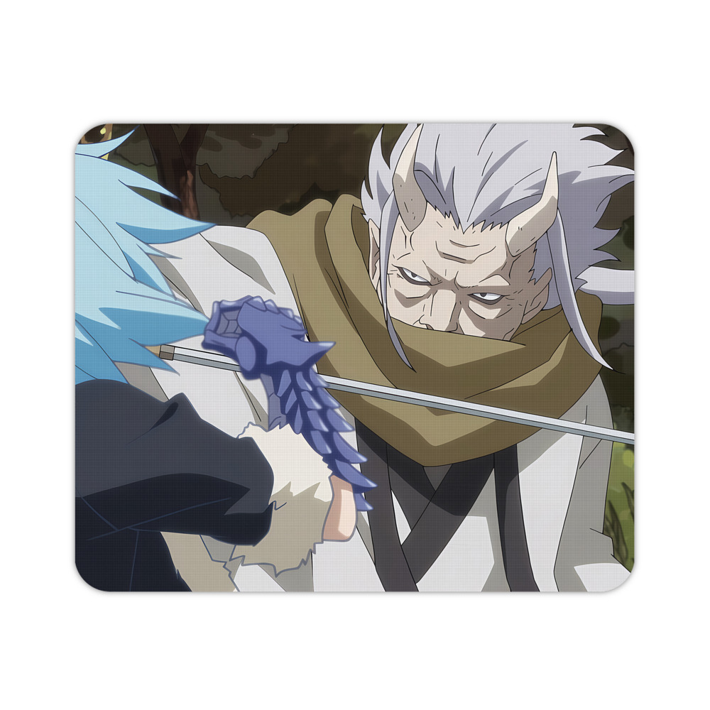 （画像用） 転スラ Regarding Reincarnated to Slime マウスパッド ステッチ加工 ラバー素材 防水 滑り止め 超薄型 ゲーミング/オフィス対応