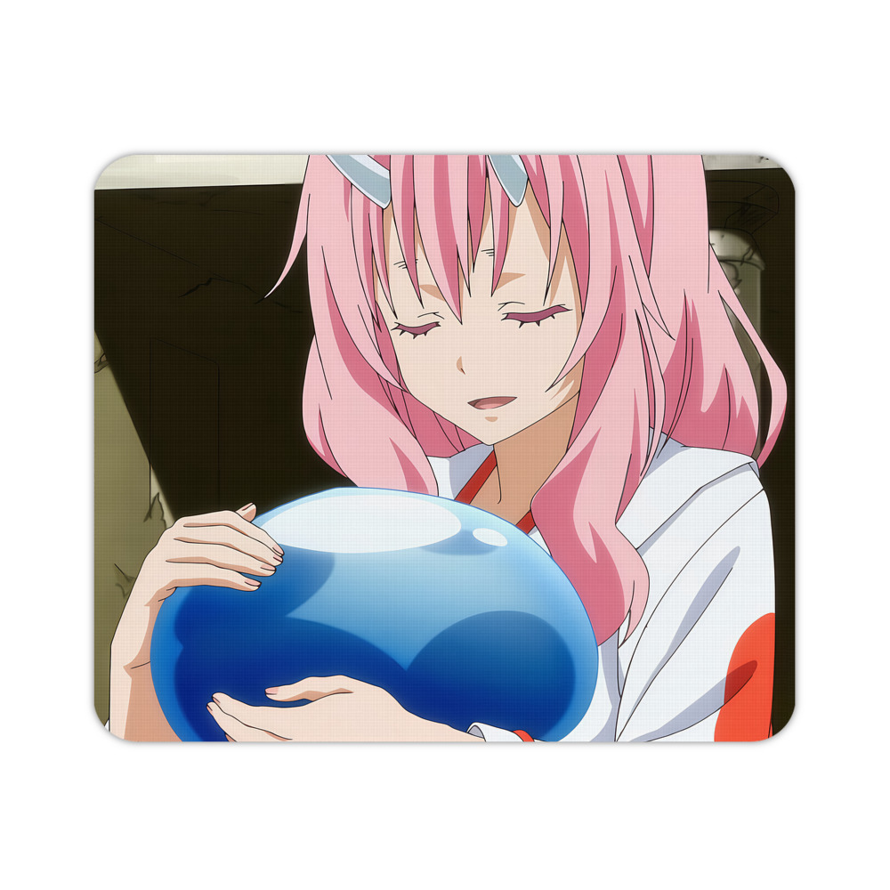 （画像用） 転スラ Regarding Reincarnated to Slime マウスパッド ステッチ加工 ラバー素材 防水 滑り止め 超薄型 ゲーミング/オフィス対応