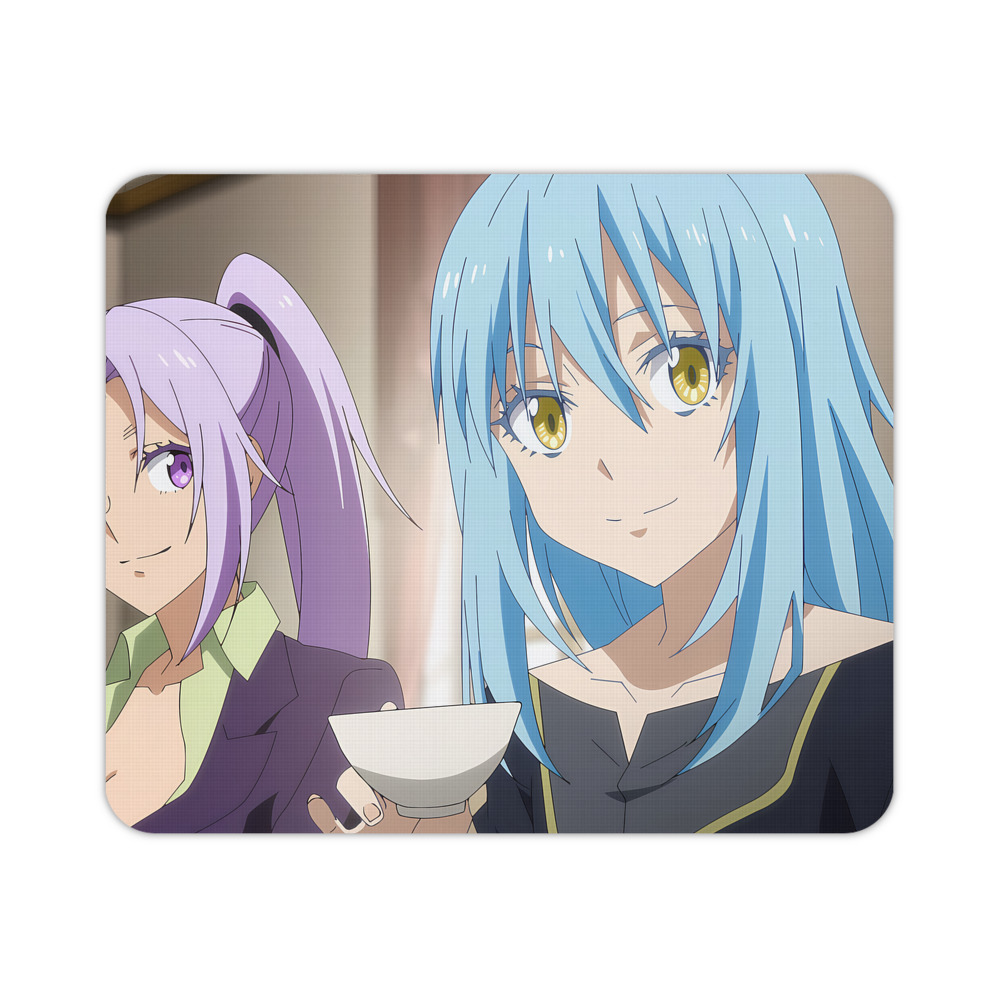 （画像用） 転スラ Regarding Reincarnated to Slime マウスパッド ステッチ加工 ラバー素材 防水 滑り止め 超薄型 ゲーミング/オフィス対応