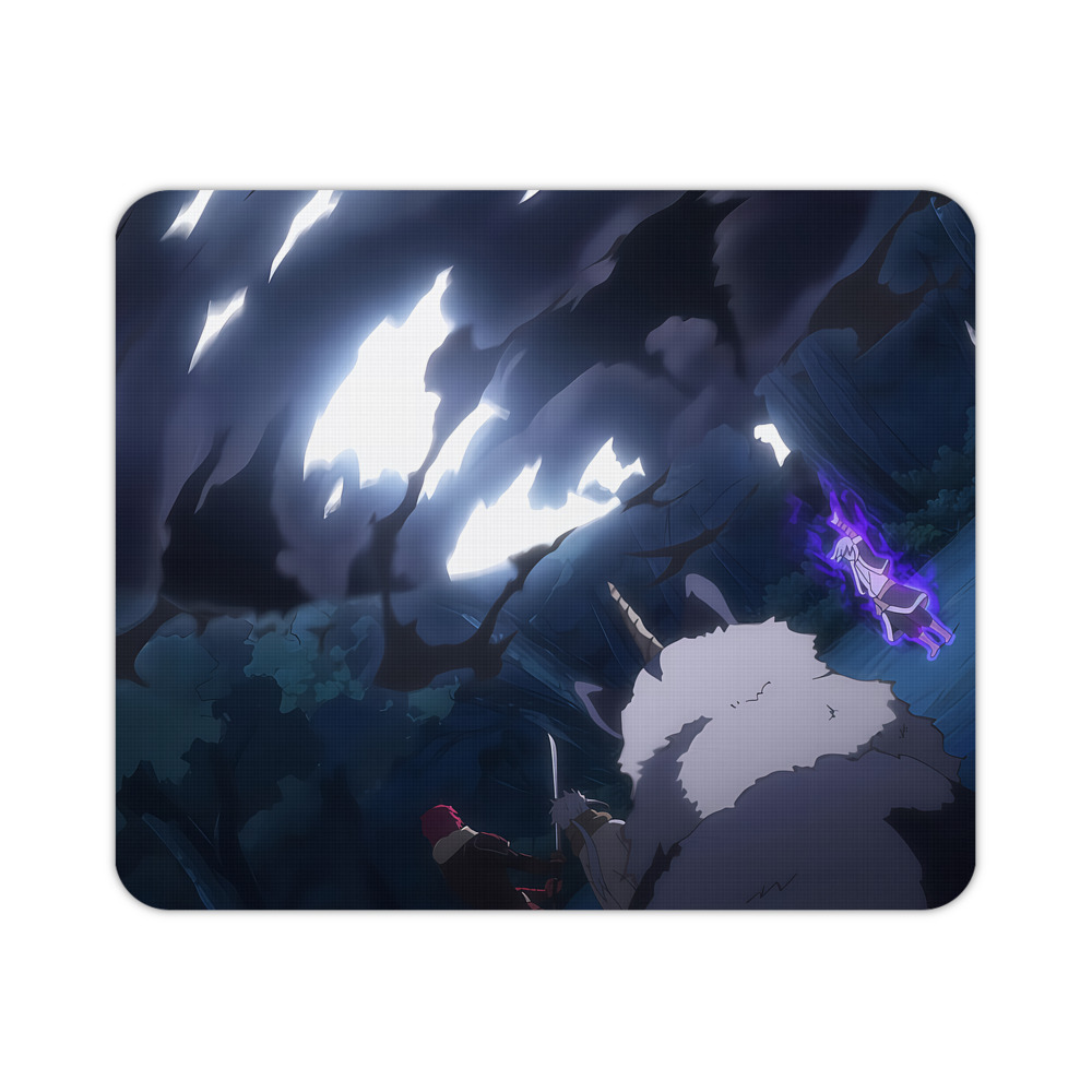 （画像用） 転スラ Regarding Reincarnated to Slime マウスパッド ステッチ加工 ラバー素材 防水 滑り止め 超薄型 ゲーミング/オフィス対応