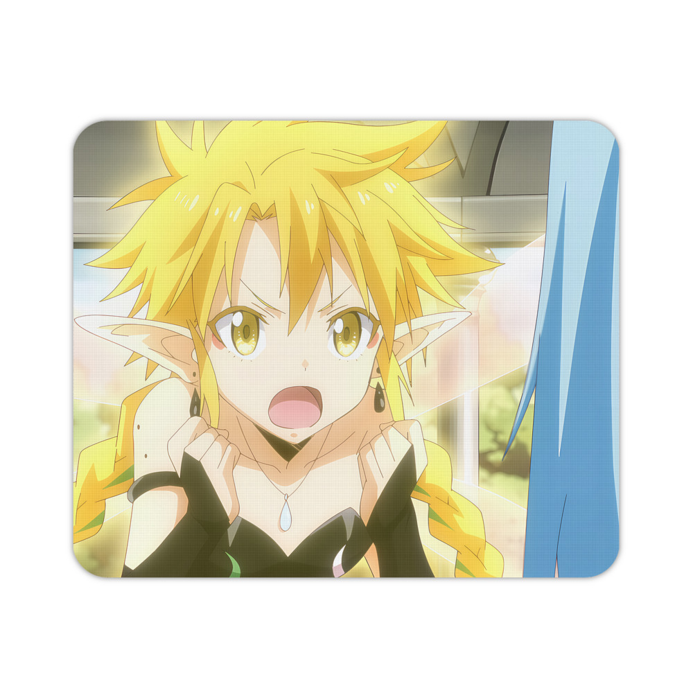 （画像用） 転スラ Regarding Reincarnated to Slime マウスパッド ステッチ加工 ラバー素材 防水 滑り止め 超薄型 ゲーミング/オフィス対応