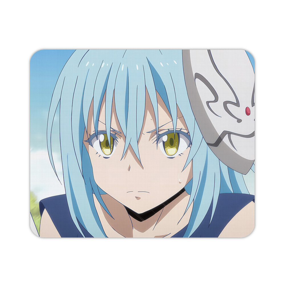 （画像用） 転スラ Regarding Reincarnated to Slime マウスパッド ステッチ加工 ラバー素材 防水 滑り止め 超薄型 ゲーミング/オフィス対応