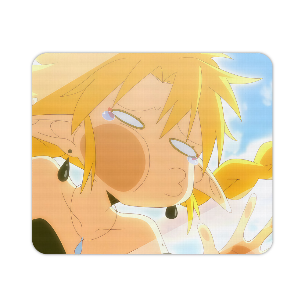 （画像用） 転スラ Regarding Reincarnated to Slime マウスパッド ステッチ加工 ラバー素材 防水 滑り止め 超薄型 ゲーミング/オフィス対応