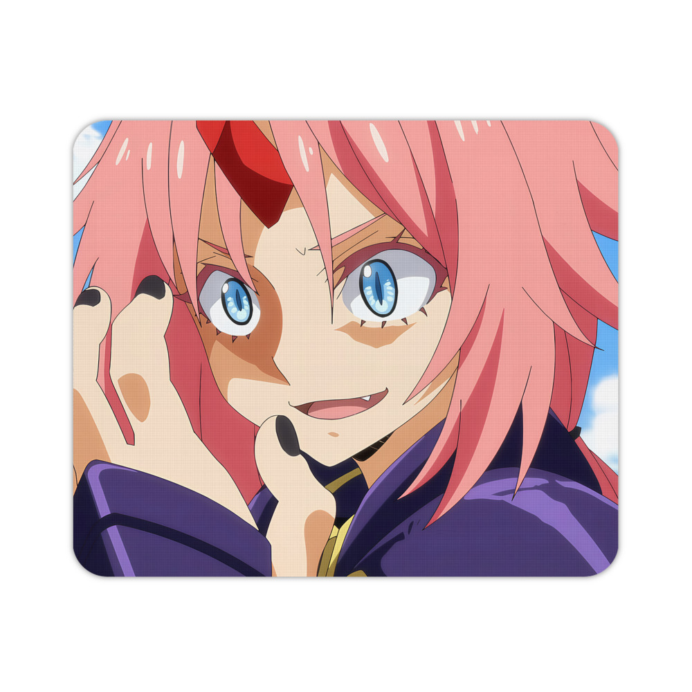 （画像用） 転スラ Regarding Reincarnated to Slime マウスパッド ステッチ加工 ラバー素材 防水 滑り止め 超薄型 ゲーミング/オフィス対応