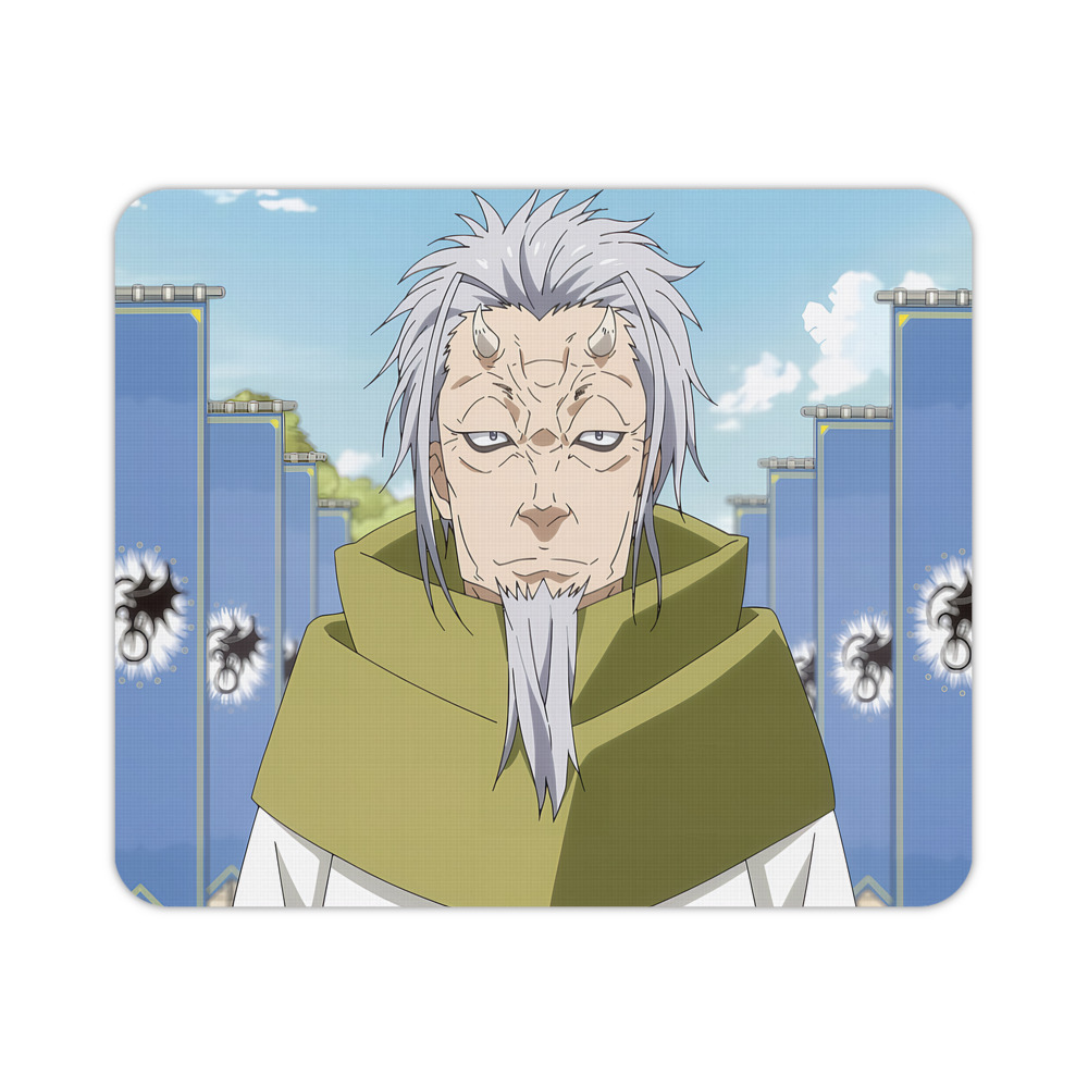 （画像用） 転スラ Regarding Reincarnated to Slime マウスパッド ステッチ加工 ラバー素材 防水 滑り止め 超薄型 ゲーミング/オフィス対応