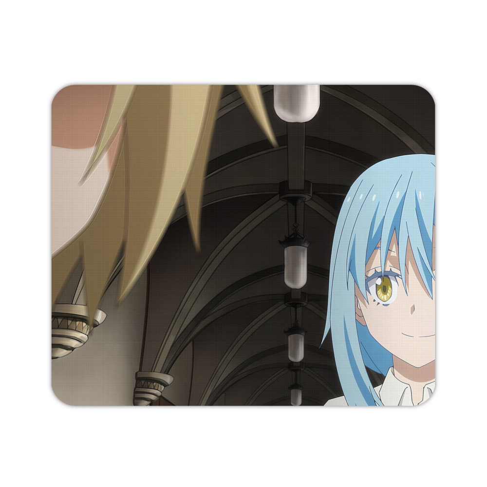 （画像用） 転スラ Regarding Reincarnated to Slime マウスパッド ステッチ加工 ラバー素材 防水 滑り止め 超薄型 ゲーミング/オフィス対応