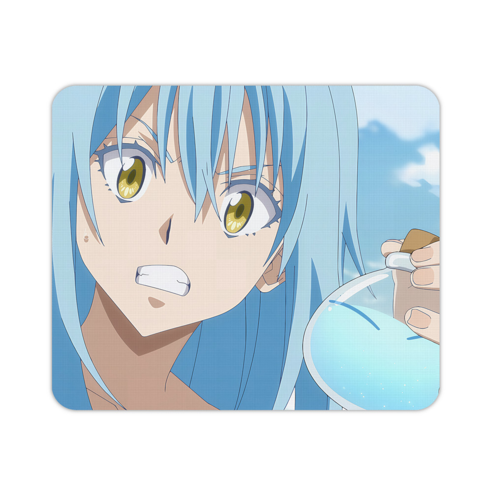 （画像用） 転スラ Regarding Reincarnated to Slime マウスパッド ステッチ加工 ラバー素材 防水 滑り止め 超薄型 ゲーミング/オフィス対応