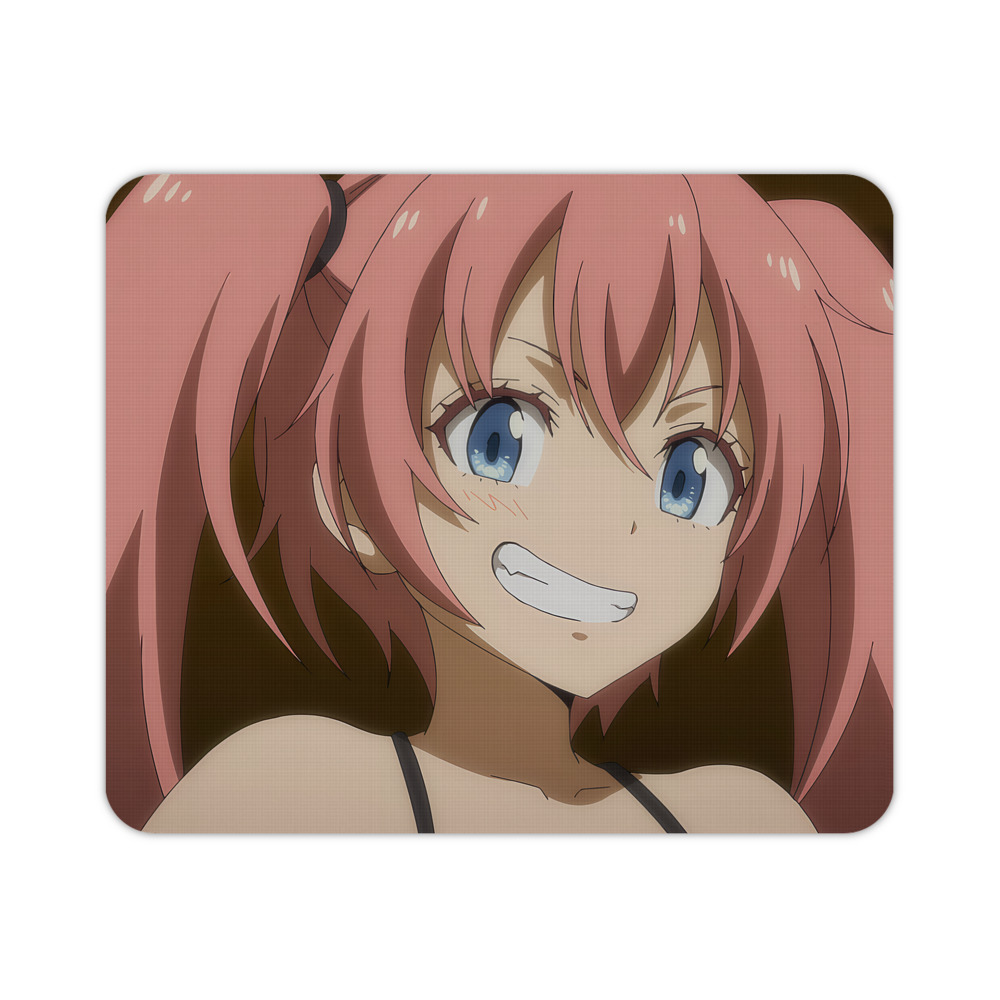 （画像用） 転スラ Regarding Reincarnated to Slime マウスパッド ステッチ加工 ラバー素材 防水 滑り止め 超薄型 ゲーミング/オフィス対応