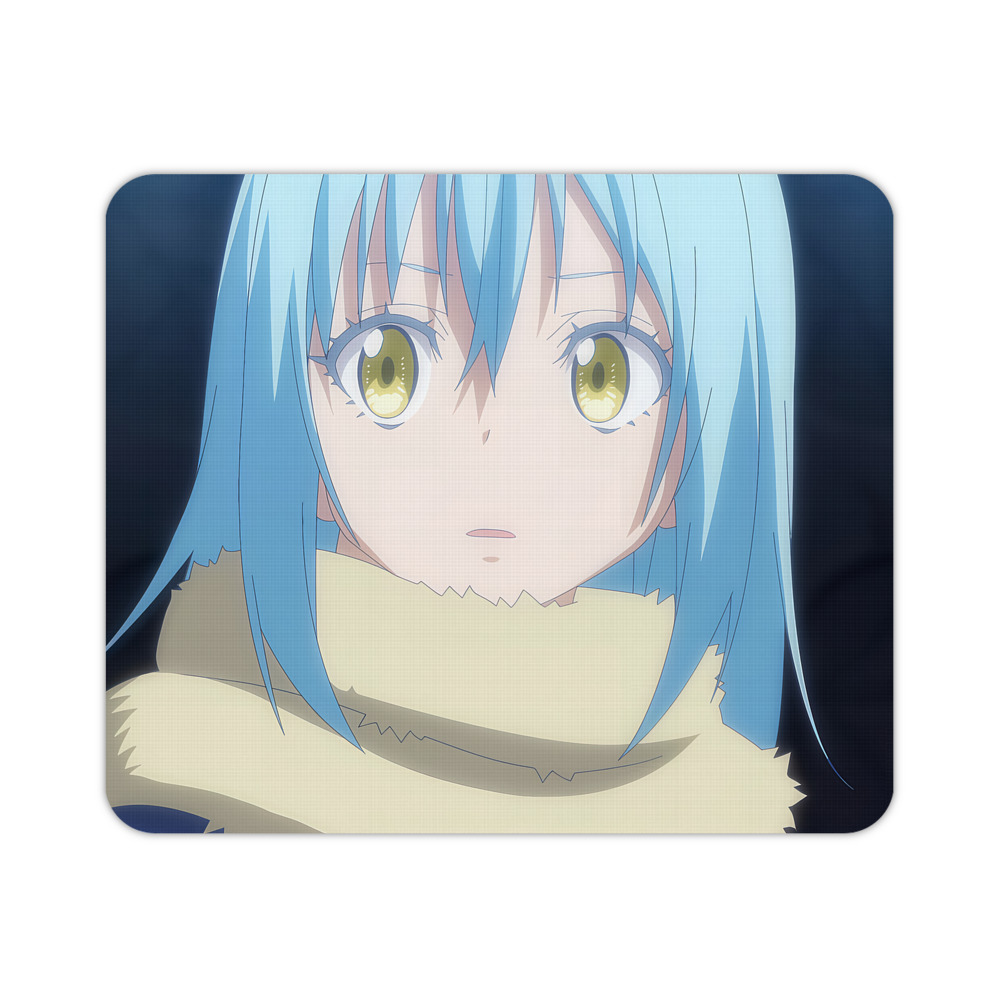 （画像用） 転スラ Regarding Reincarnated to Slime マウスパッド ステッチ加工 ラバー素材 防水 滑り止め 超薄型 ゲーミング/オフィス対応