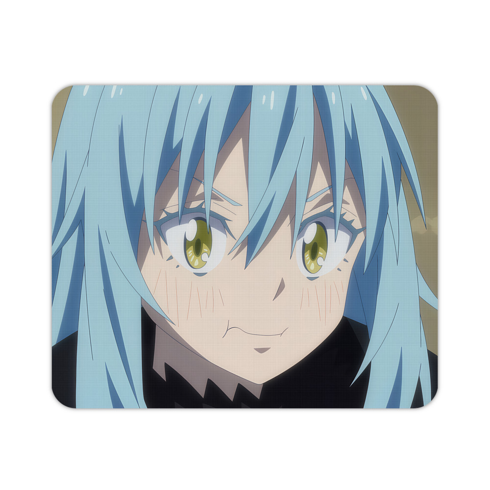 （画像用） 転スラ Regarding Reincarnated to Slime マウスパッド ステッチ加工 ラバー素材 防水 滑り止め 超薄型 ゲーミング/オフィス対応