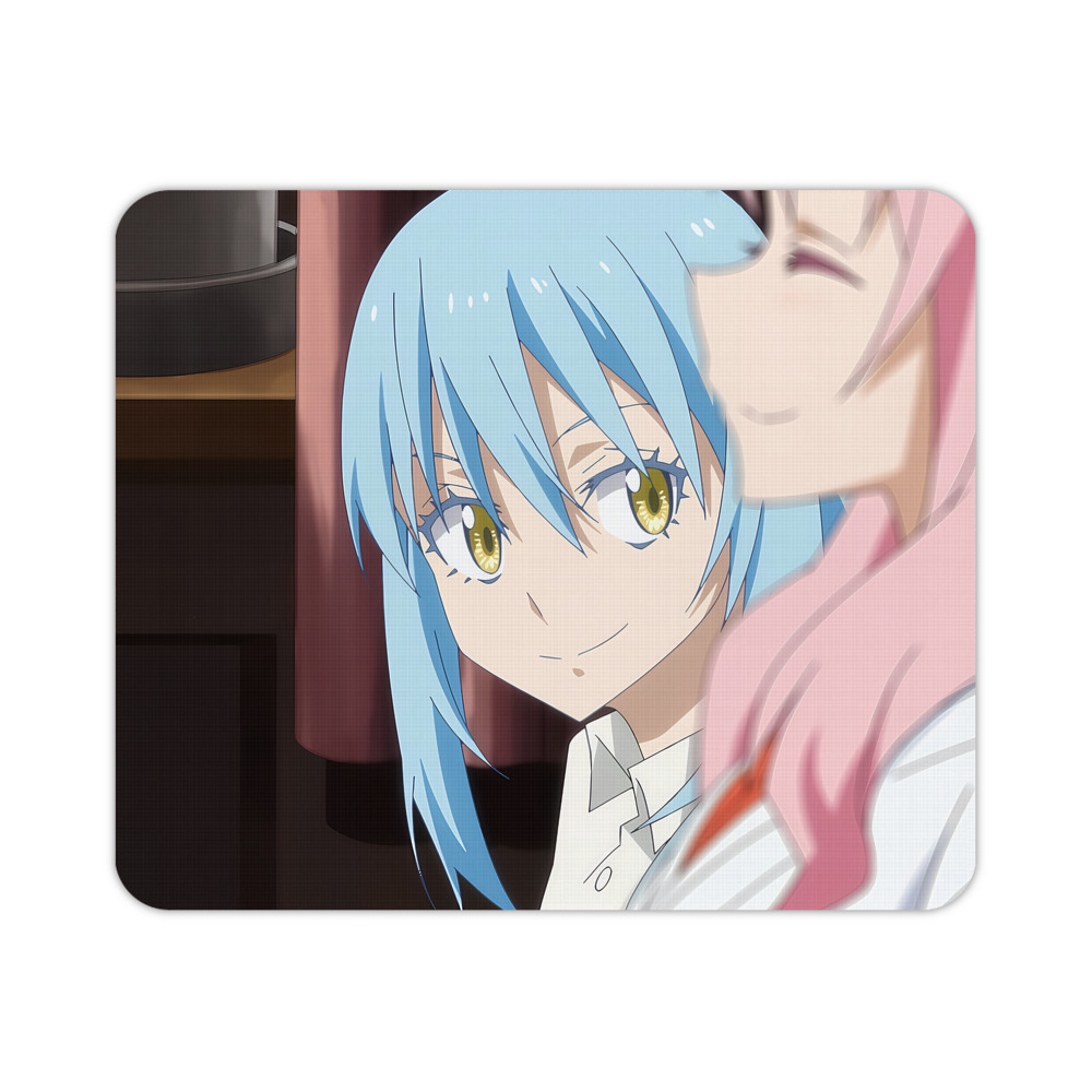 （画像用） 転スラ Regarding Reincarnated to Slime マウスパッド ステッチ加工 ラバー素材 防水 滑り止め 超薄型 ゲーミング/オフィス対応