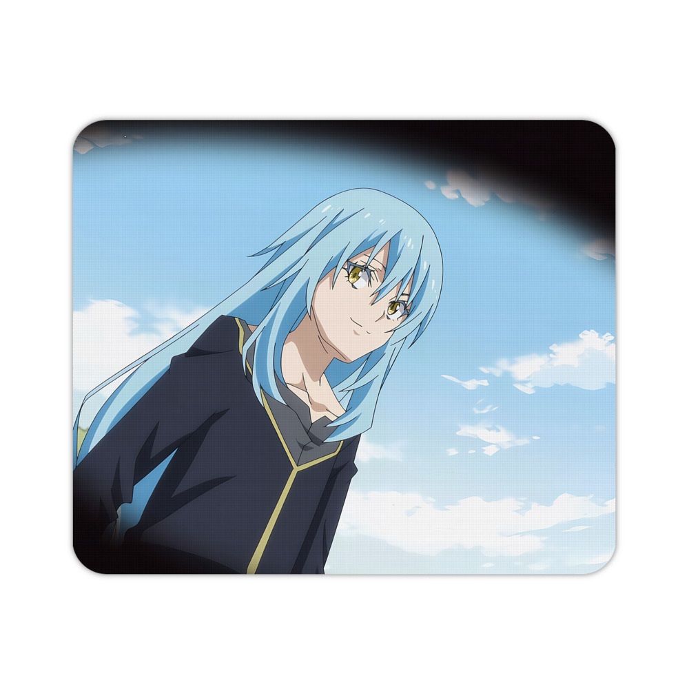 （画像用） 転スラ Regarding Reincarnated to Slime マウスパッド ステッチ加工 ラバー素材 防水 滑り止め 超薄型 ゲーミング/オフィス対応