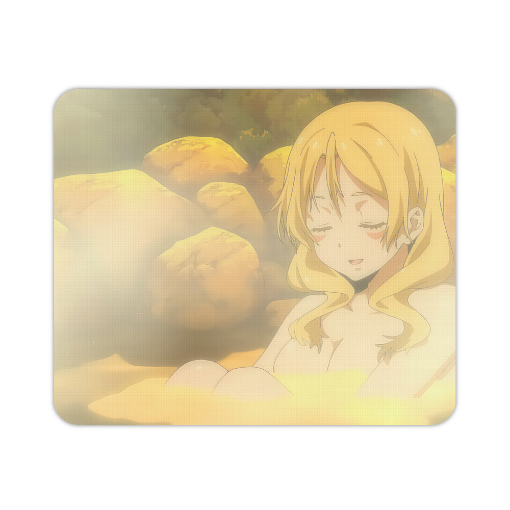 （画像用） 転スラ Regarding Reincarnated to Slime マウスパッド ステッチ加工 ラバー素材 防水 滑り止め 超薄型 ゲーミング/オフィス対応