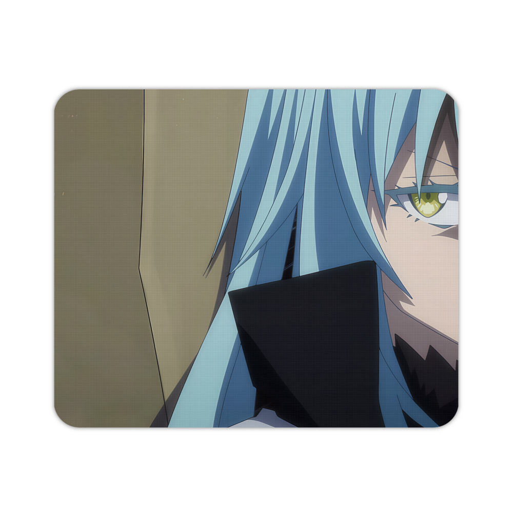 （画像用） 転スラ Regarding Reincarnated to Slime マウスパッド ステッチ加工 ラバー素材 防水 滑り止め 超薄型 ゲーミング/オフィス対応