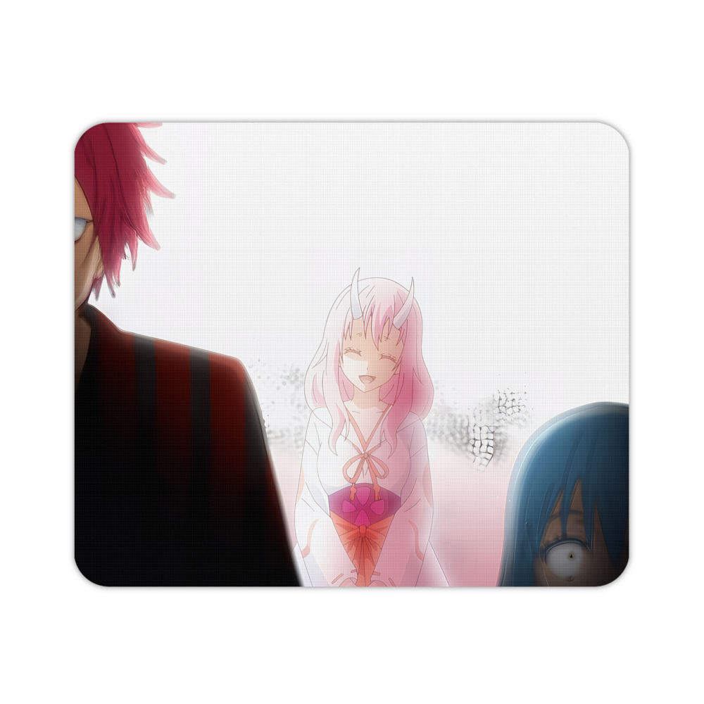 （画像用） 転スラ Regarding Reincarnated to Slime マウスパッド ステッチ加工 ラバー素材 防水 滑り止め 超薄型 ゲーミング/オフィス対応