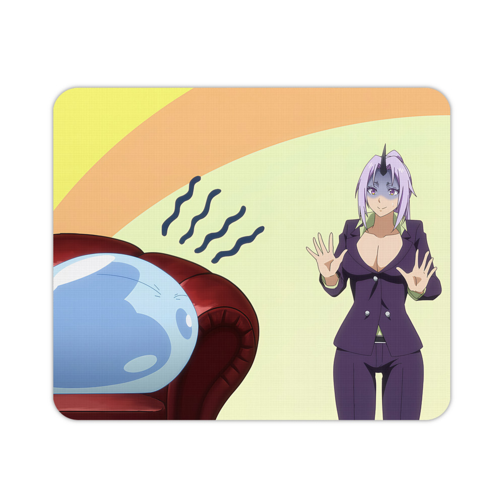 （画像用） 転スラ Regarding Reincarnated to Slime マウスパッド ステッチ加工 ラバー素材 防水 滑り止め 超薄型 ゲーミング/オフィス対応