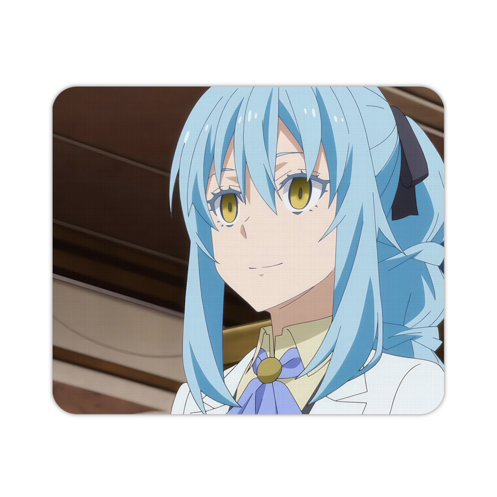 （画像用） 転スラ Regarding Reincarnated to Slime マウスパッド ステッチ加工 ラバー素材 防水 滑り止め 超薄型 ゲーミング/オフィス対応