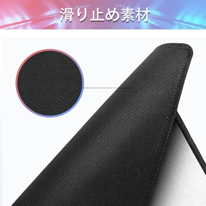 転スラ Regarding Reincarnated to Slime ステッチ加工 大判デスクマット／滑り止めマウスパッド