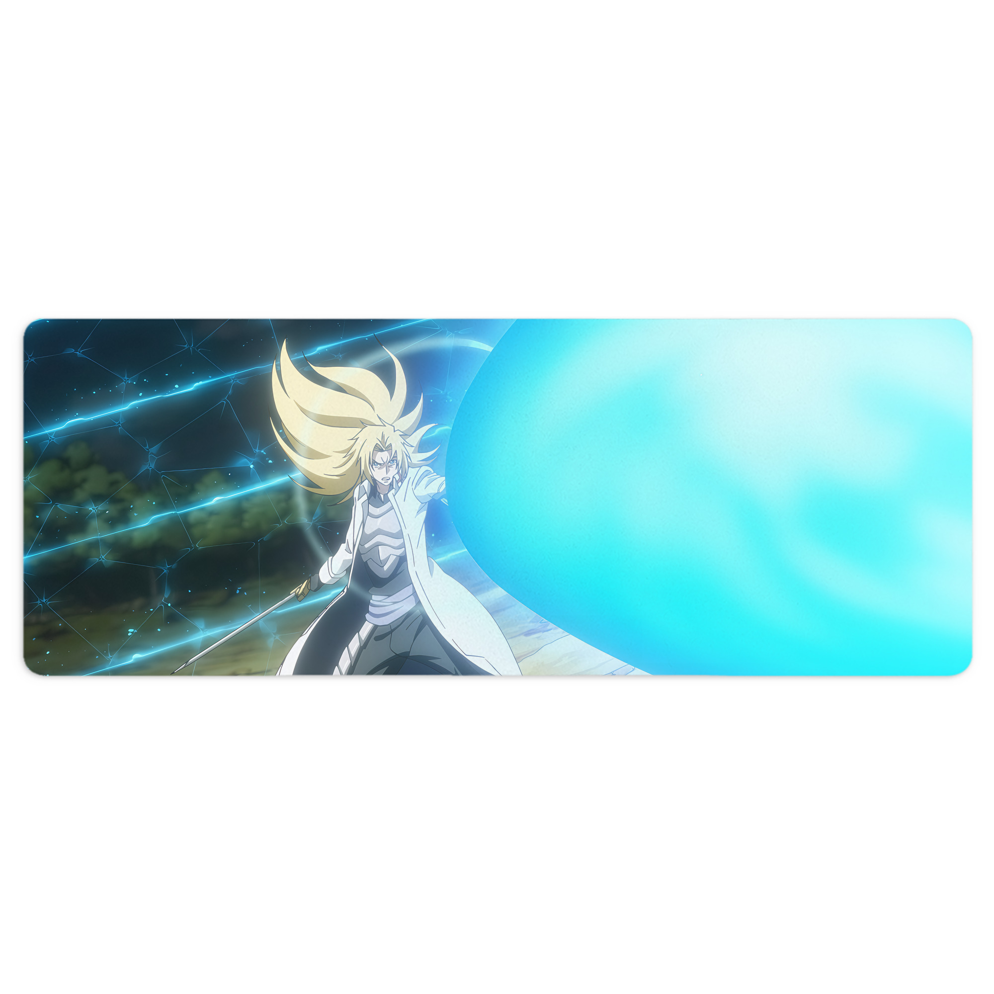 （画像用） 転スラ Regarding Reincarnated to Slime ステッチ加工 大判デスクマット／滑り止めマウスパッド
