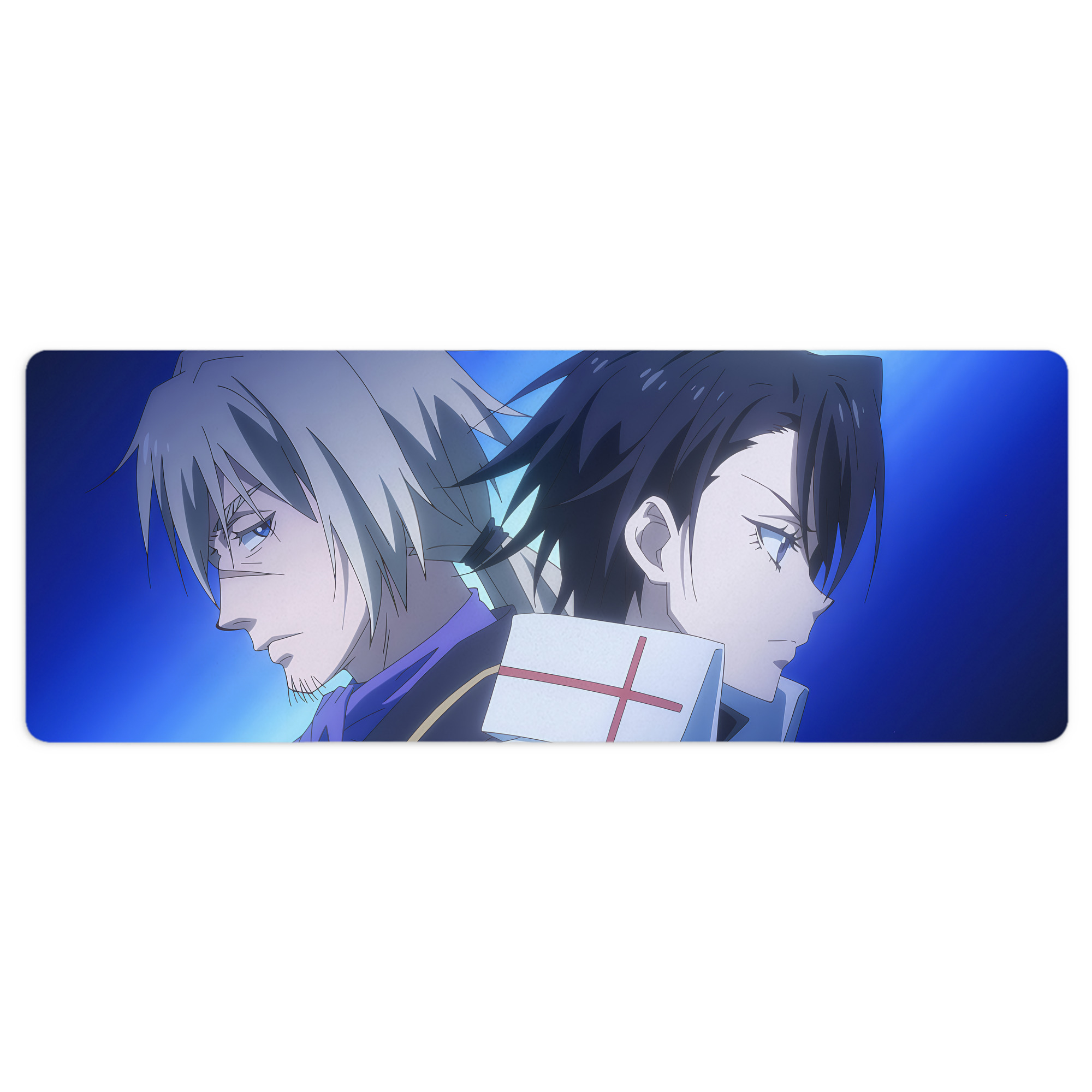 （画像用） 転スラ Regarding Reincarnated to Slime ステッチ加工 大判デスクマット／滑り止めマウスパッド