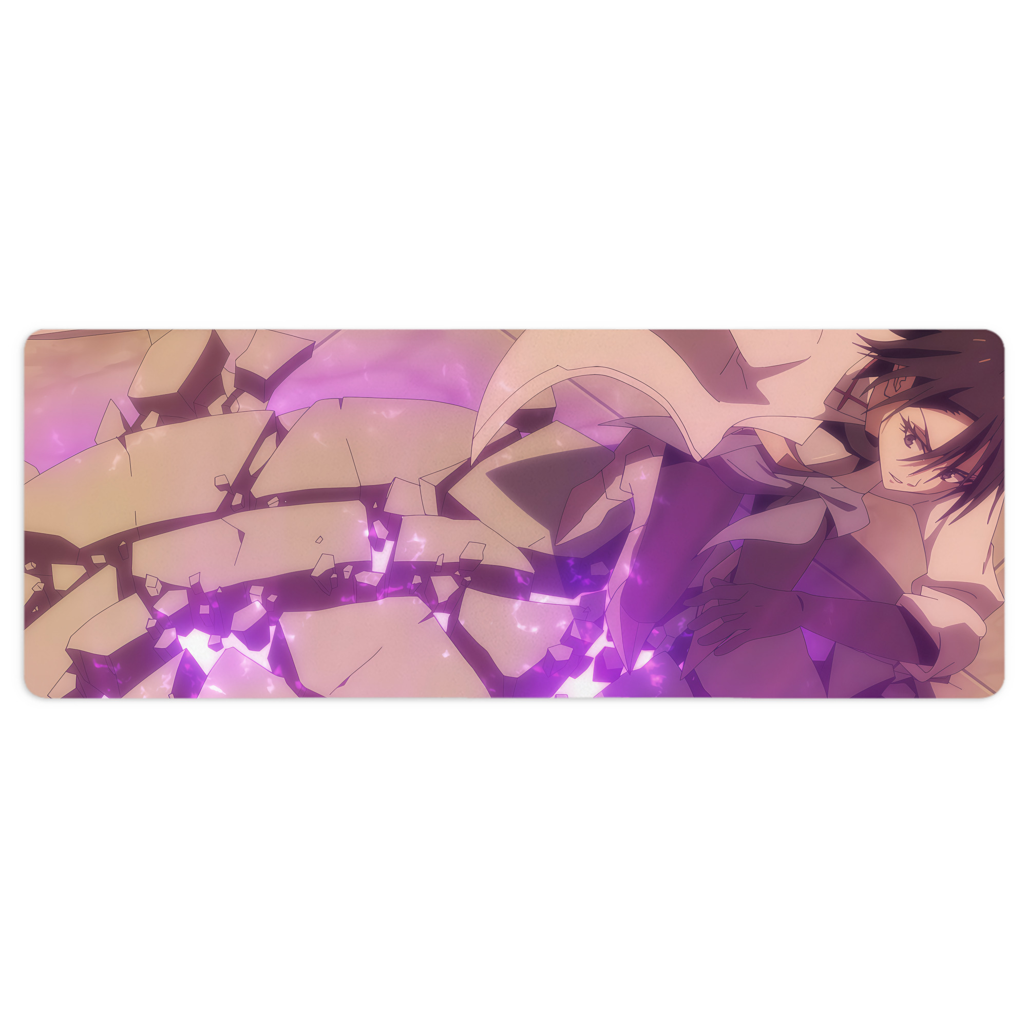 （画像用） 転スラ Regarding Reincarnated to Slime ステッチ加工 大判デスクマット／滑り止めマウスパッド