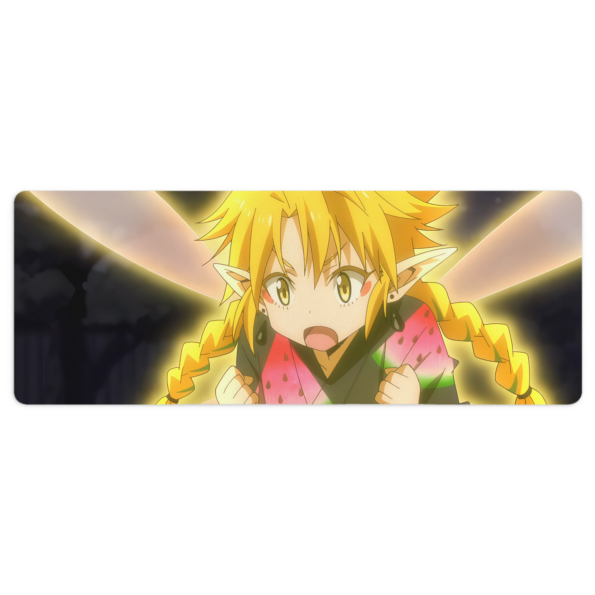 （画像用） 転スラ Regarding Reincarnated to Slime ステッチ加工 大判デスクマット／滑り止めマウスパッド