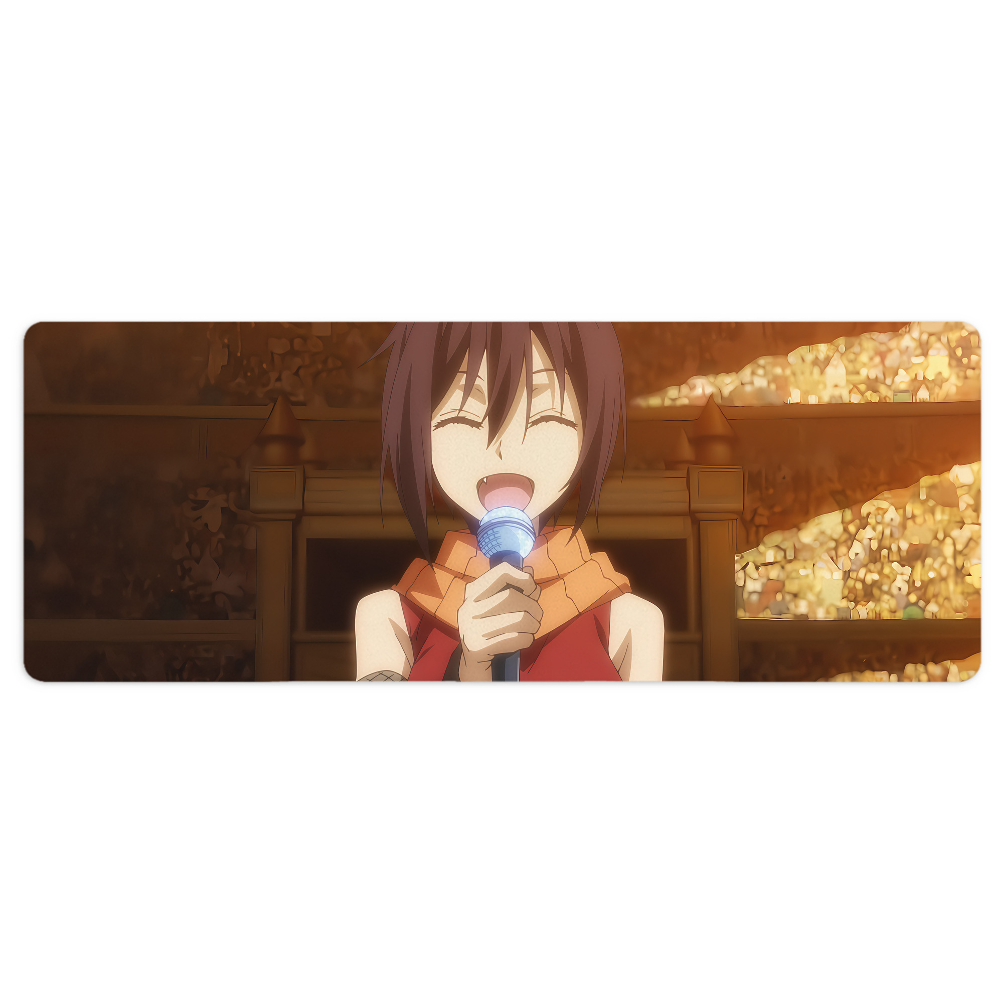 （画像用） 転スラ Regarding Reincarnated to Slime ステッチ加工 大判デスクマット／滑り止めマウスパッド