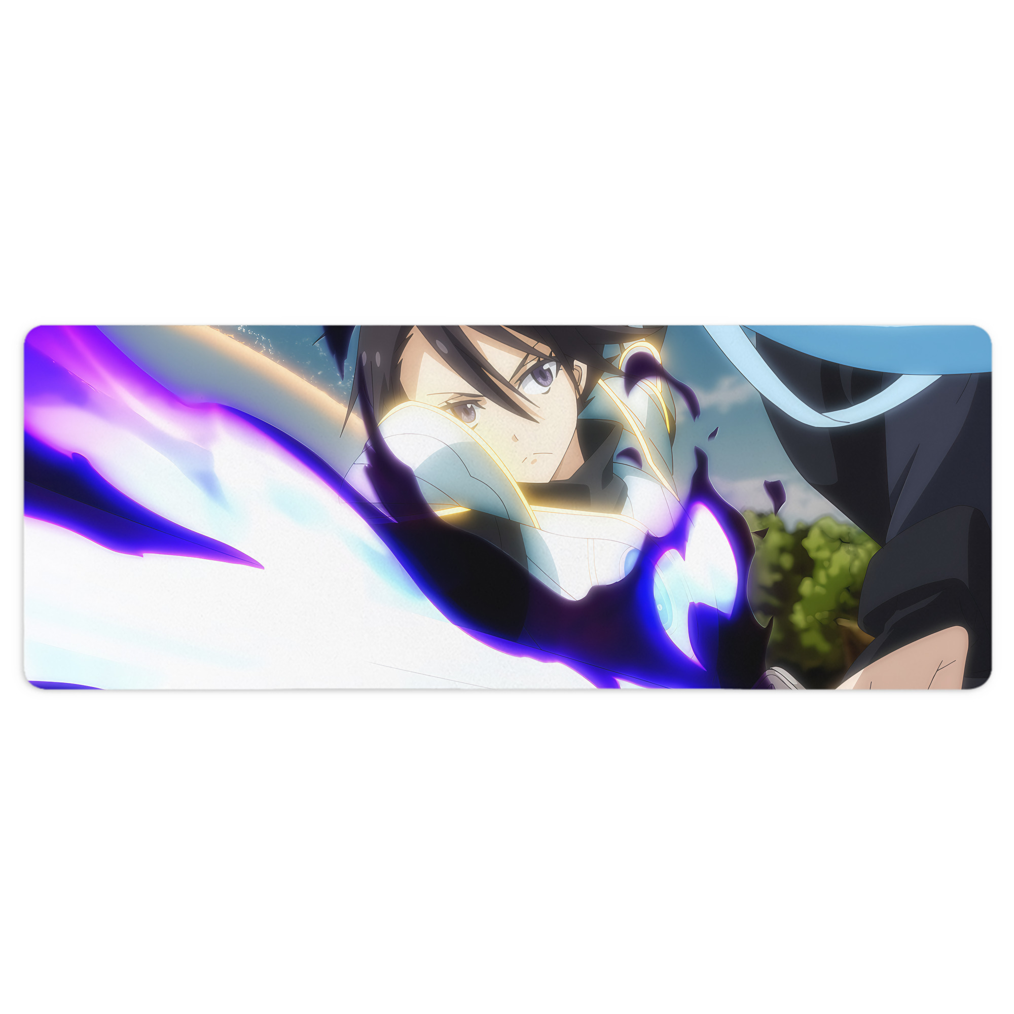 （画像用） 転スラ Regarding Reincarnated to Slime ステッチ加工 大判デスクマット／滑り止めマウスパッド