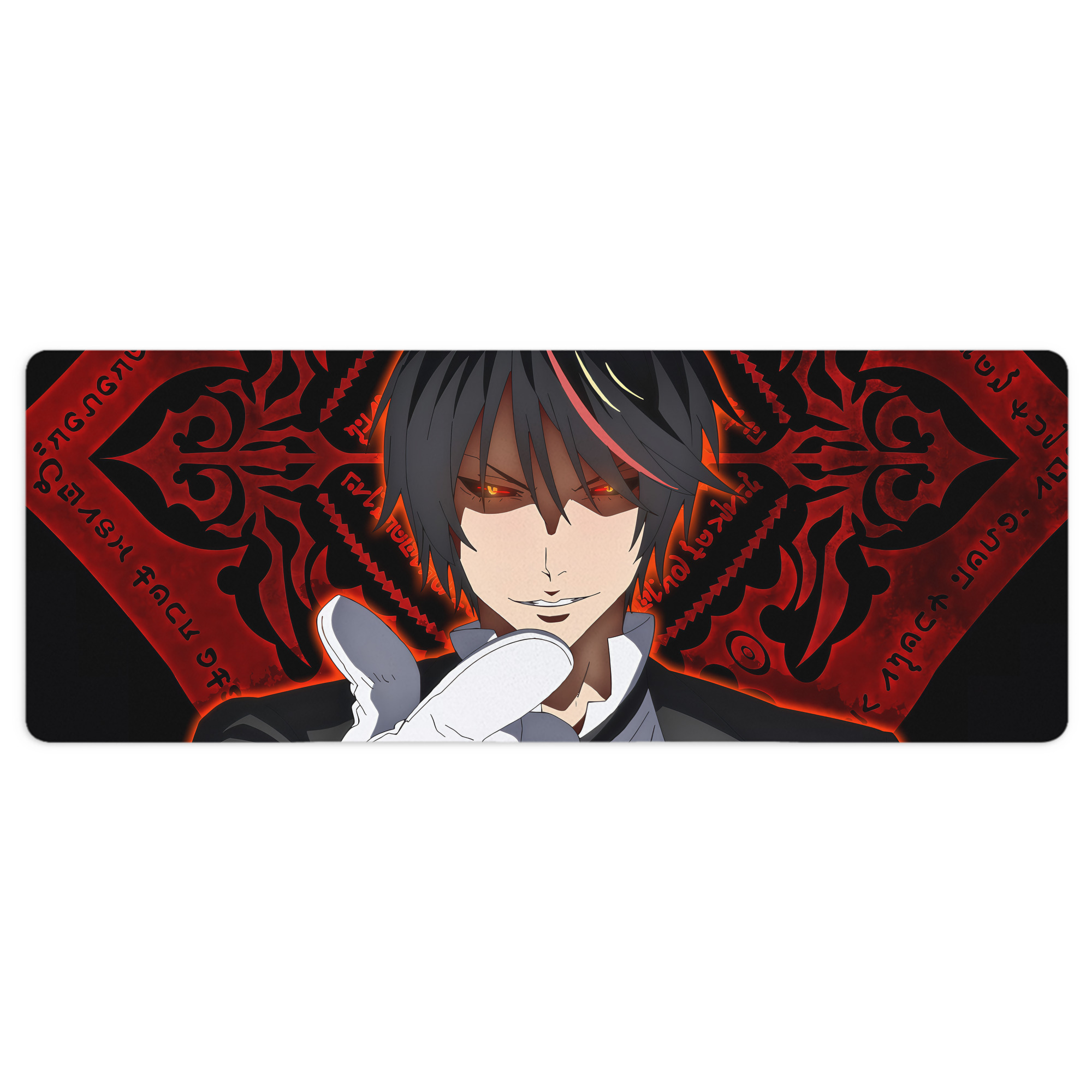 （画像用） 転スラ Regarding Reincarnated to Slime ステッチ加工 大判デスクマット／滑り止めマウスパッド
